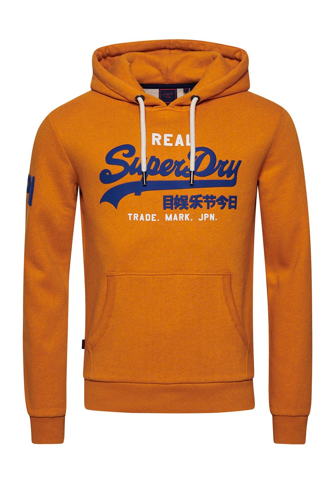 VL Gold Superdry Thrift CLASSIC Orange HOOD Hoodie VINTAGE Superdry Marl UB Hoodie