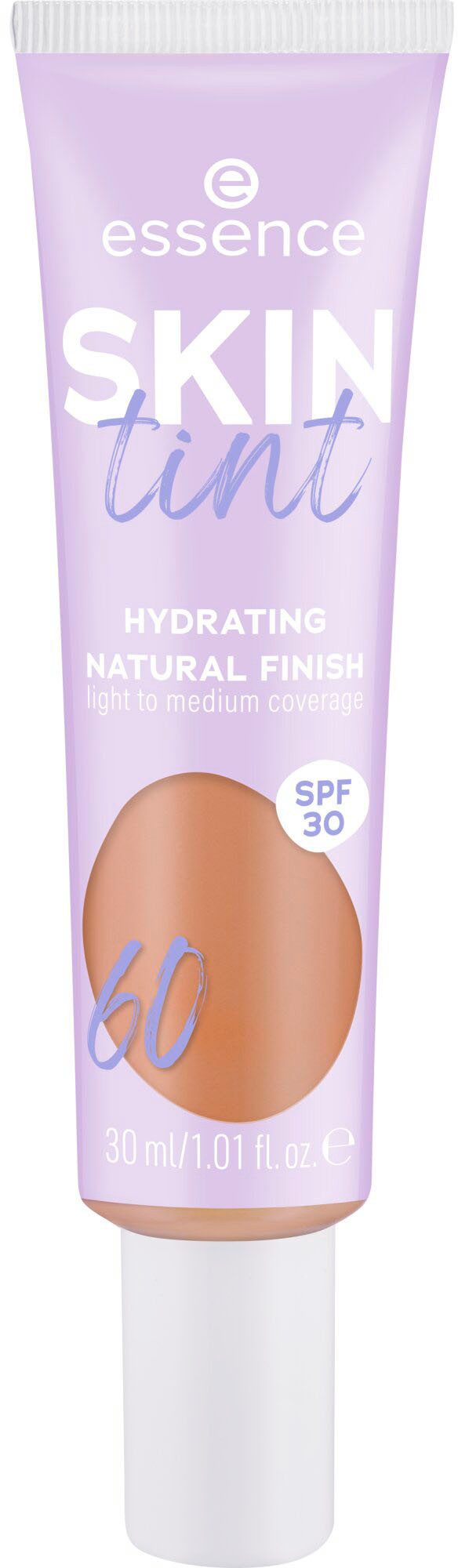 Essence Foundation SKIN tint, 3er Pack, mit veganen Inhaltsstoffen