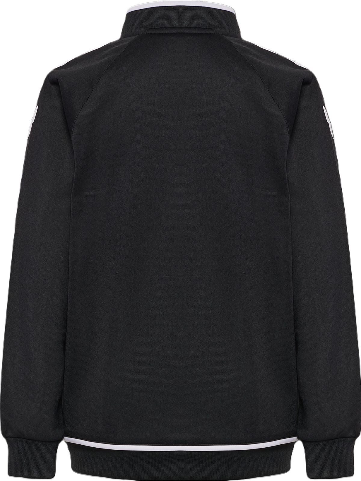 hummel Trainingsjacke hmlCORE 2.0 Track Zip (100% rec. Polyester) schwarz/weiss Jungen