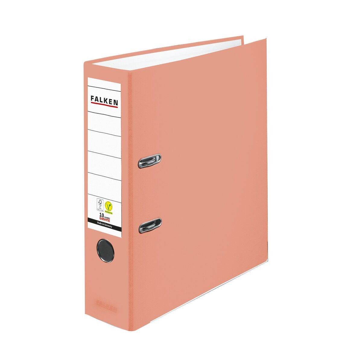 Falken Aktenordner Ordner S80 A4 PP-Color 80mm lachs