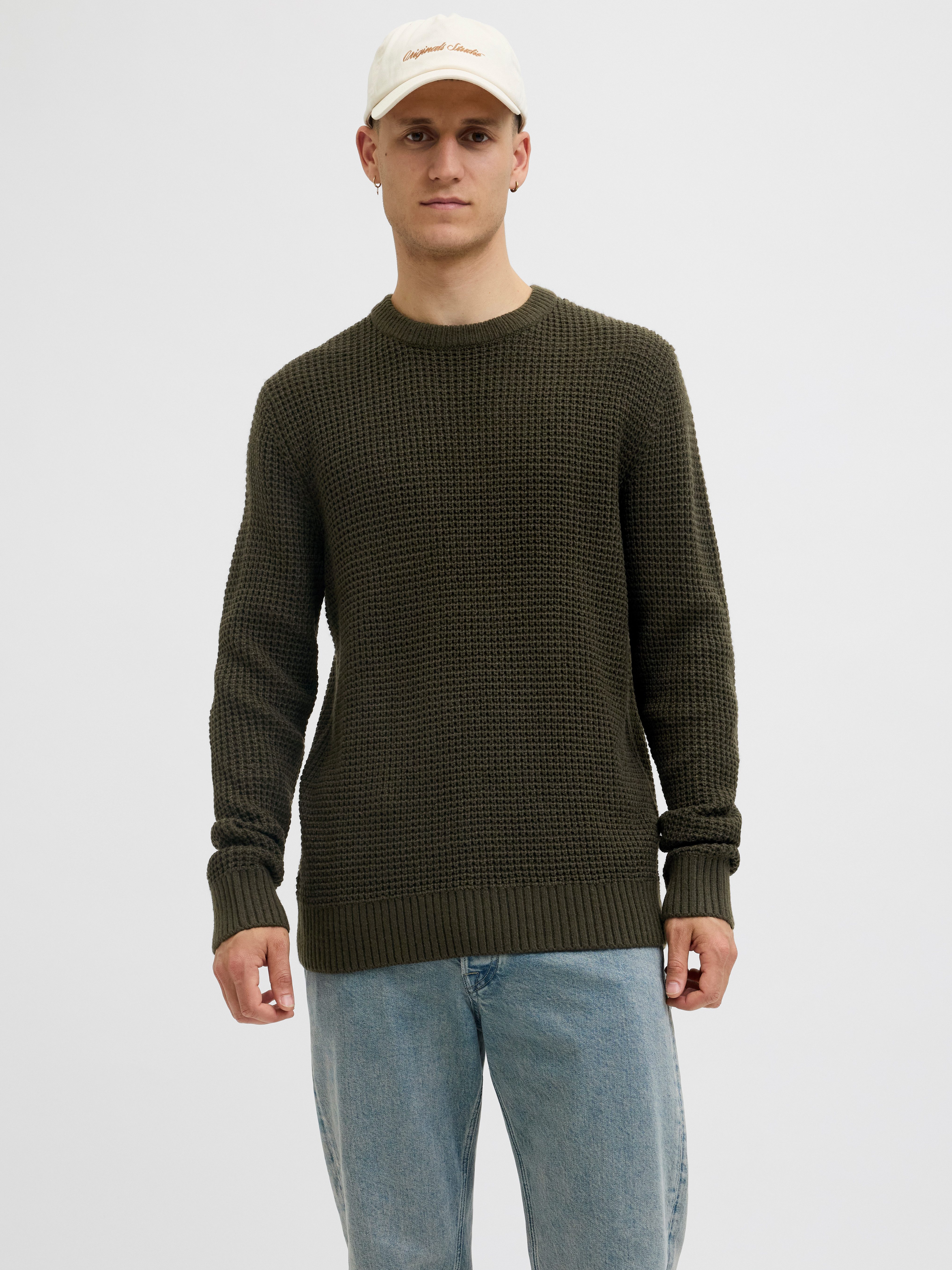 Jack & Jones Strickpullover JJGLOBAL KNIT günstig online kaufen