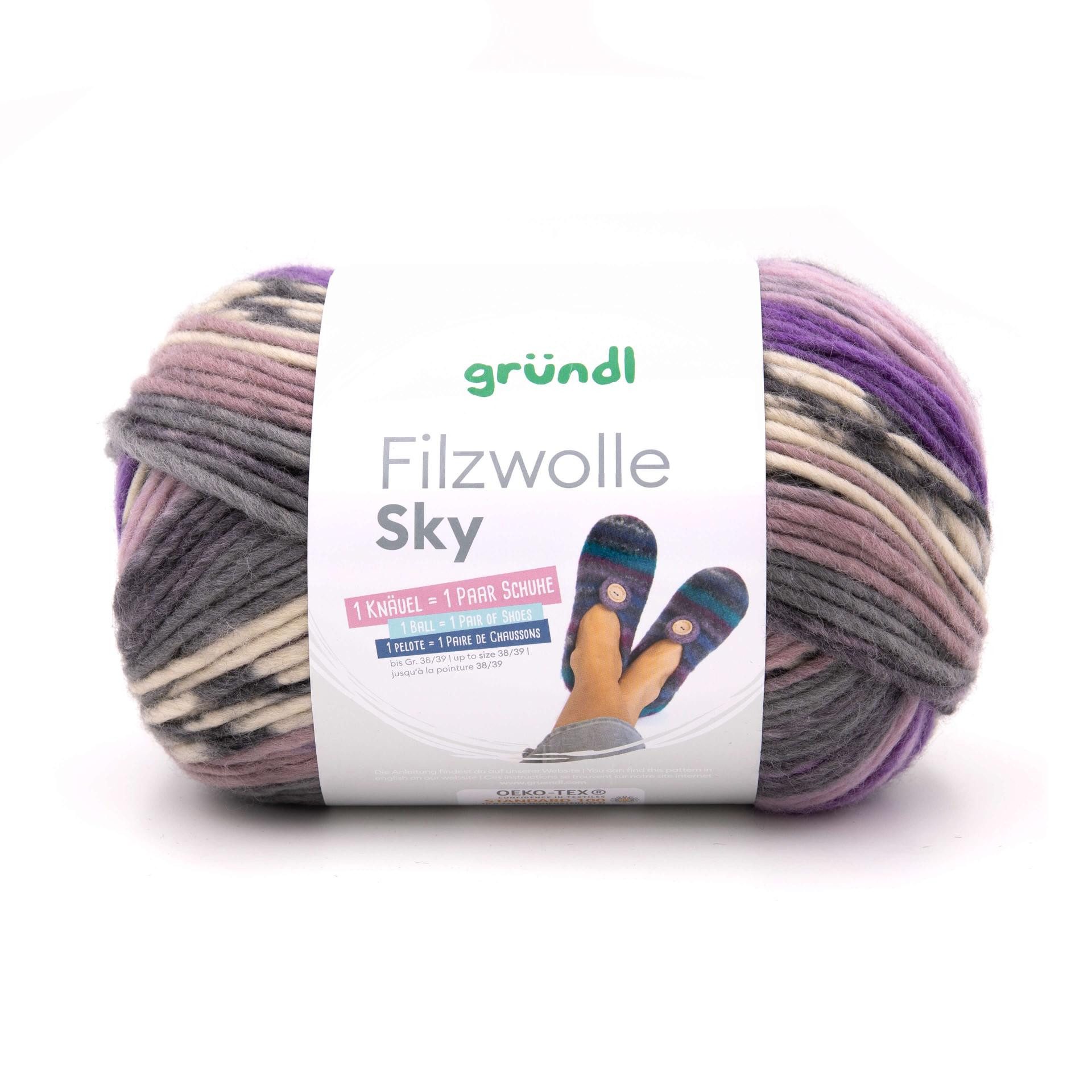 Filzwolle 5er Pack - Feenwolle Zum Nadelfilzen & Basteln