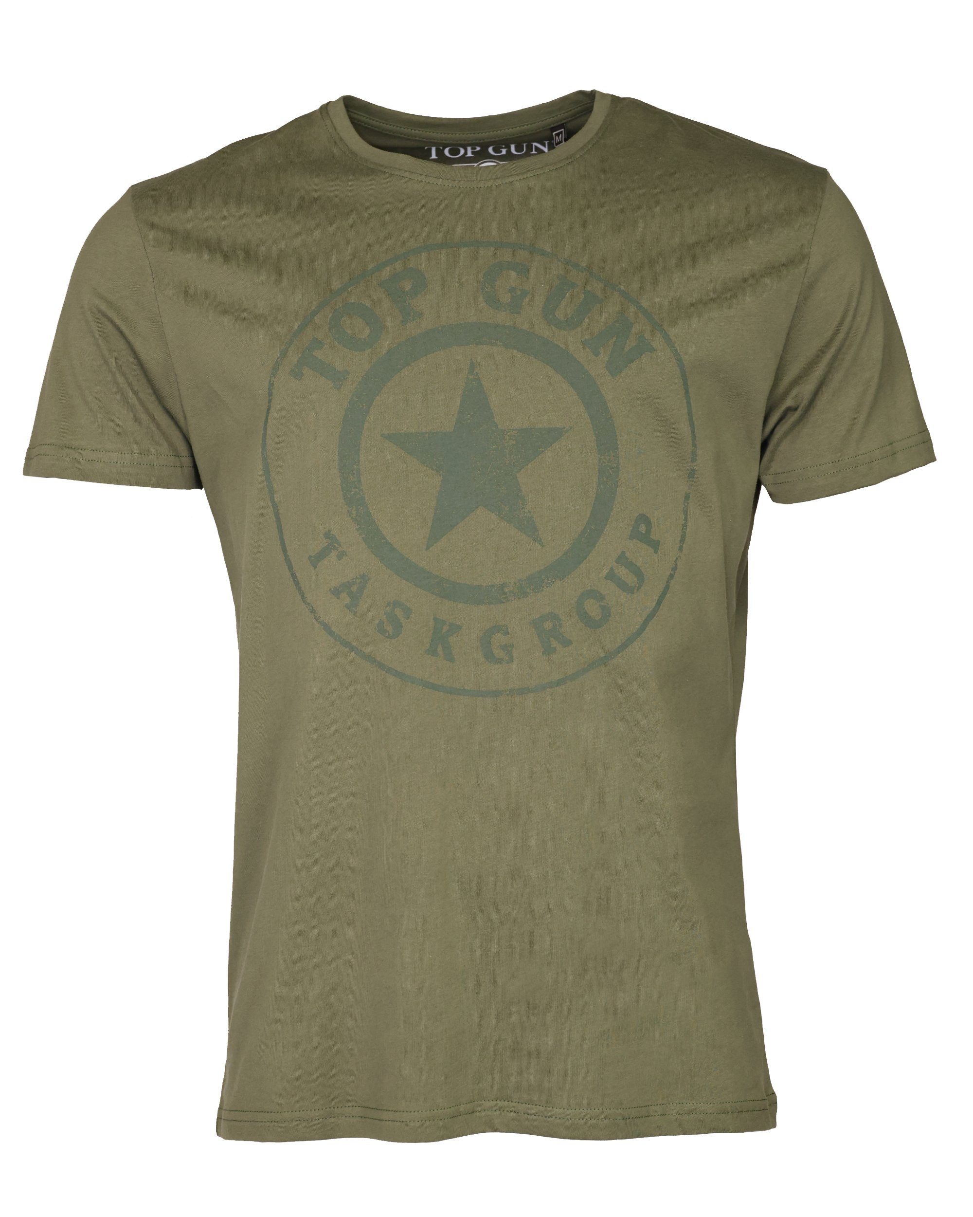 T-Shirt oliv GUN TG20212110 TOP