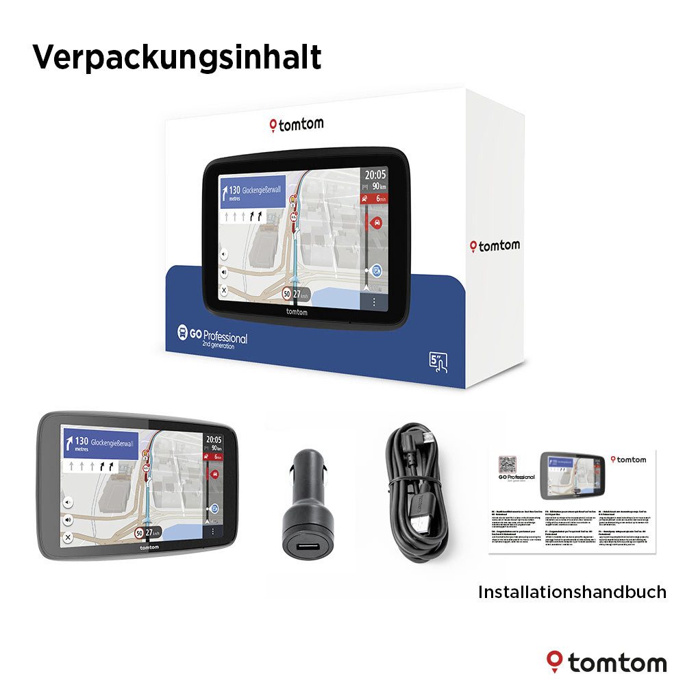 TomTom TomTom Go Prof 5" 2nd LKW-Navi 12.7 cm 5 Zoll Navigationsgerät