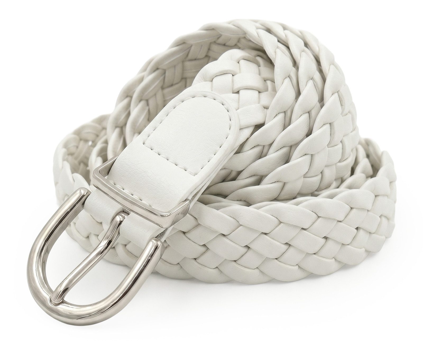 styleBREAKER Flechtgürtel Flechtgürtel schmal (1-St)