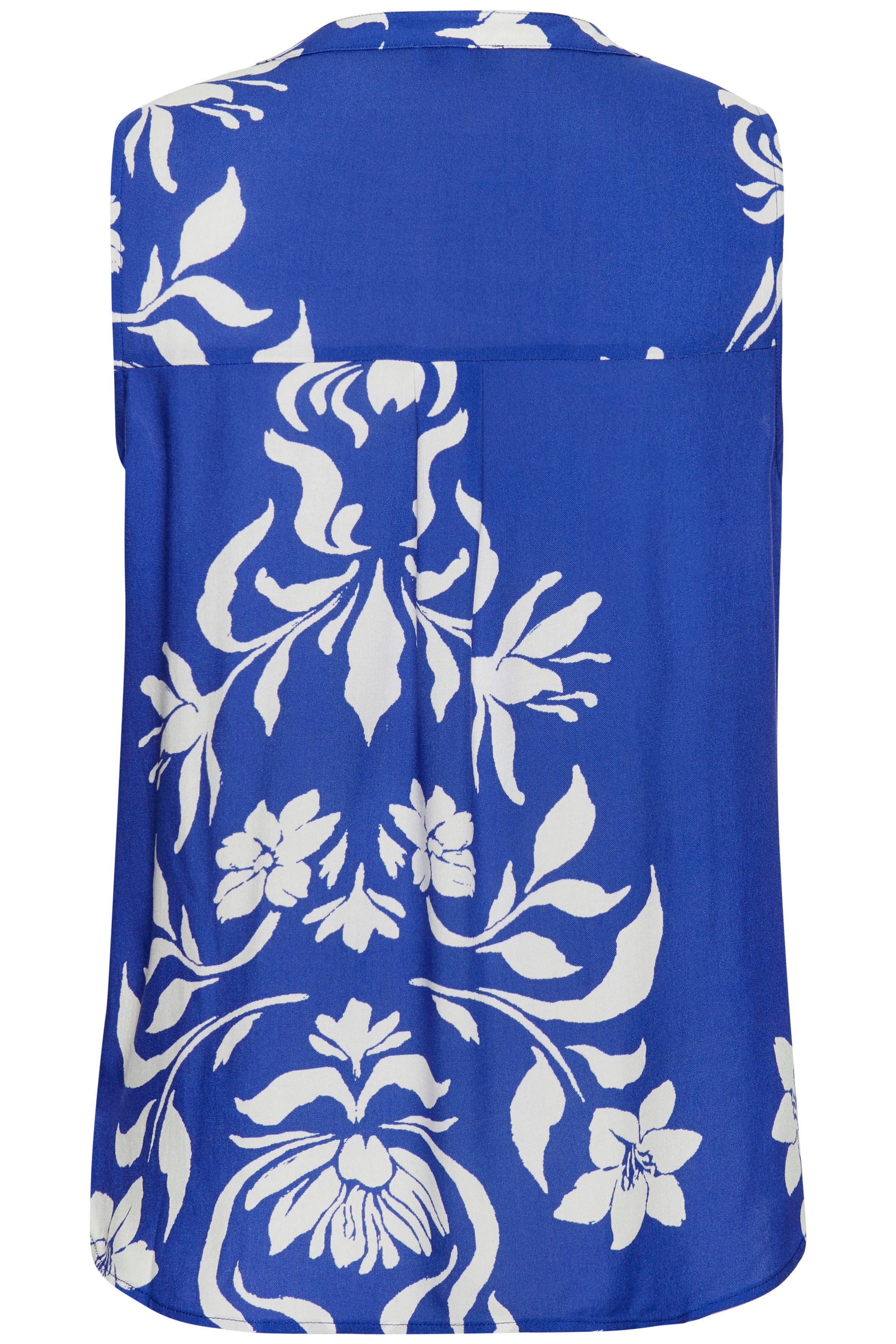 LASCANA Blusentop mit Blumenprint und V-Ausschnitt, Blusenshirt