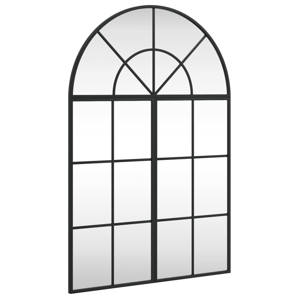 vidaXL Spiegel Wandspiegel Schwarz 60x90 cm günstig online kaufen