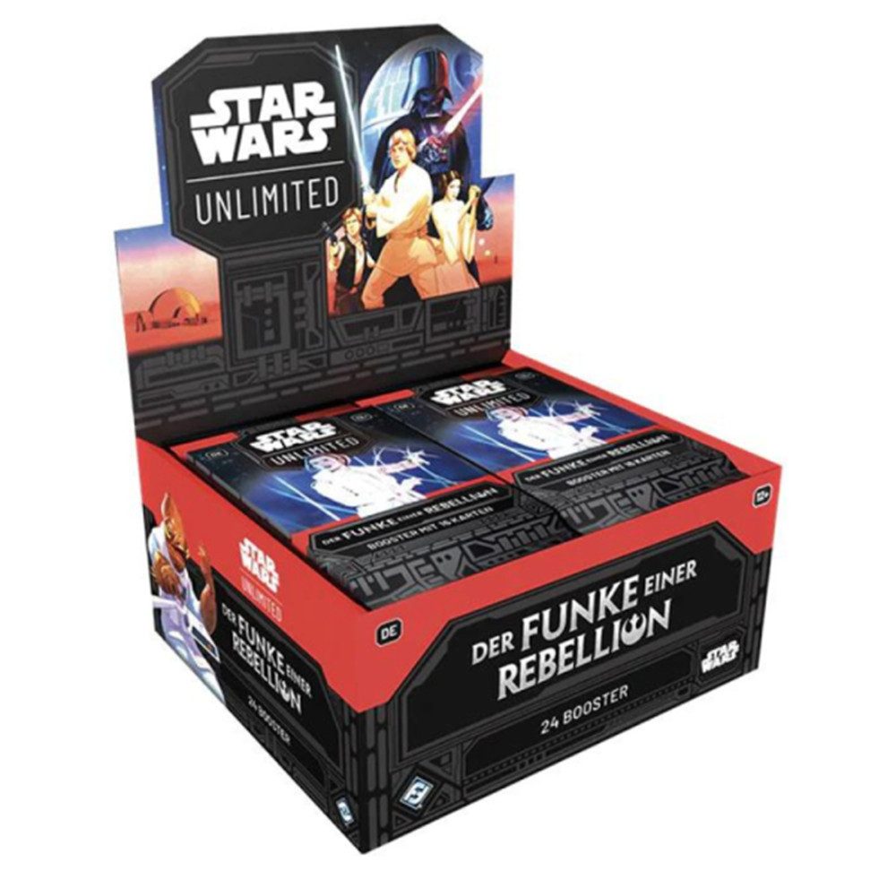 Fantasy Flight Games Sammelkarte Star Wars: Unlimited - Der Funke einer Rebellion Booster Display (deut