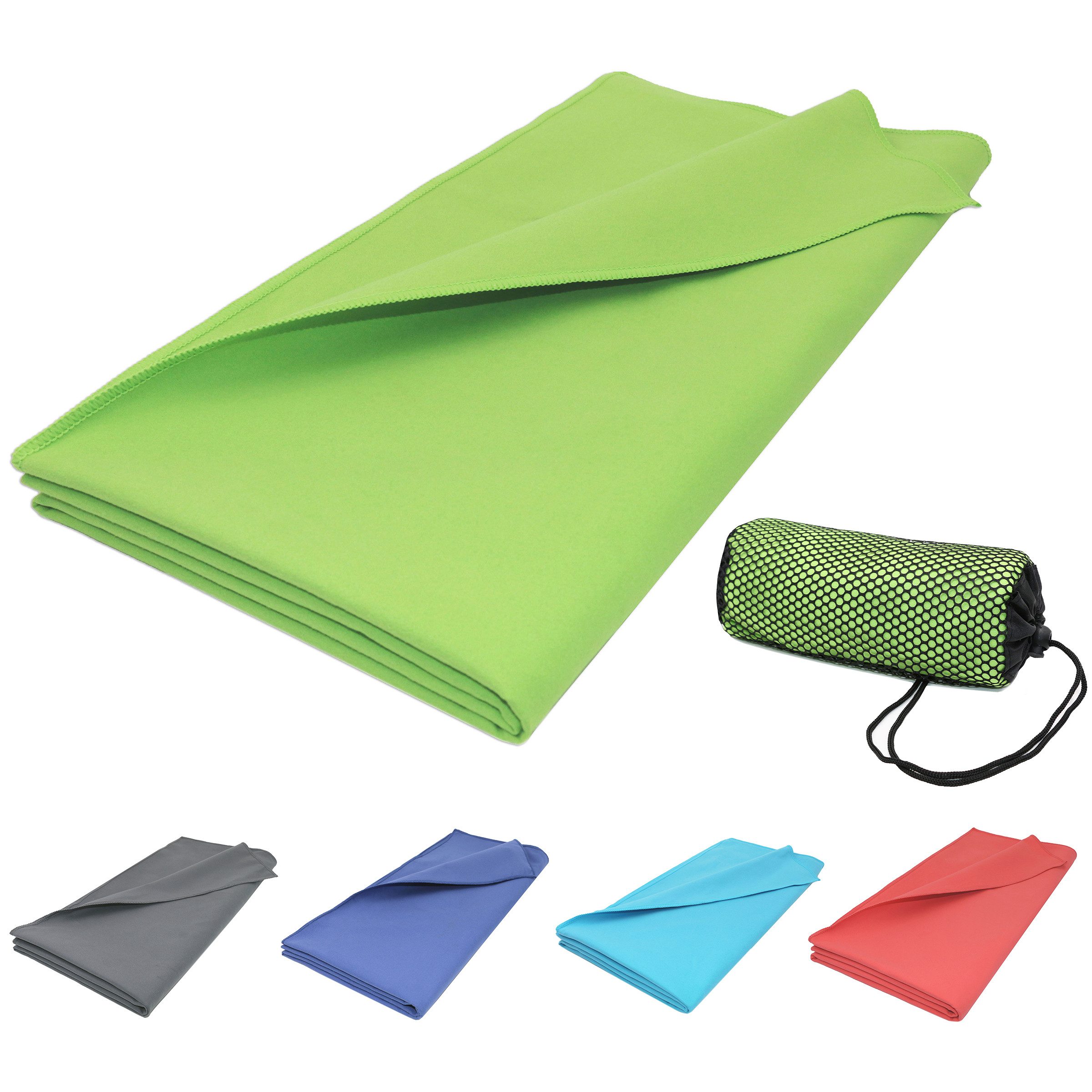 ZOLLNER Strandtuch, Mikrofaser (1-St), 90 x 180 cm, 80% Polyester, 20% Poly günstig online kaufen