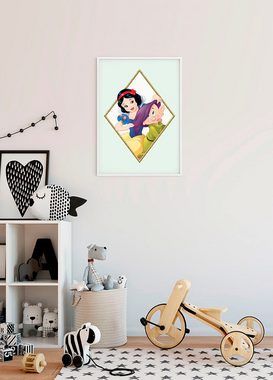 Komar Poster Snow White & Dopey, Disney (1 St), Kinderzimmer, Schlafzimmer, Wohnzimmer