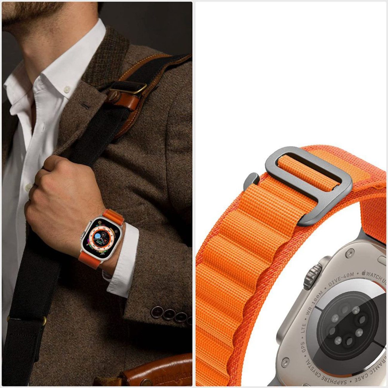 TECH PROTECT Smartwatch-Armband, Sportarmband aus doppellagigem Nylon mit S günstig online kaufen