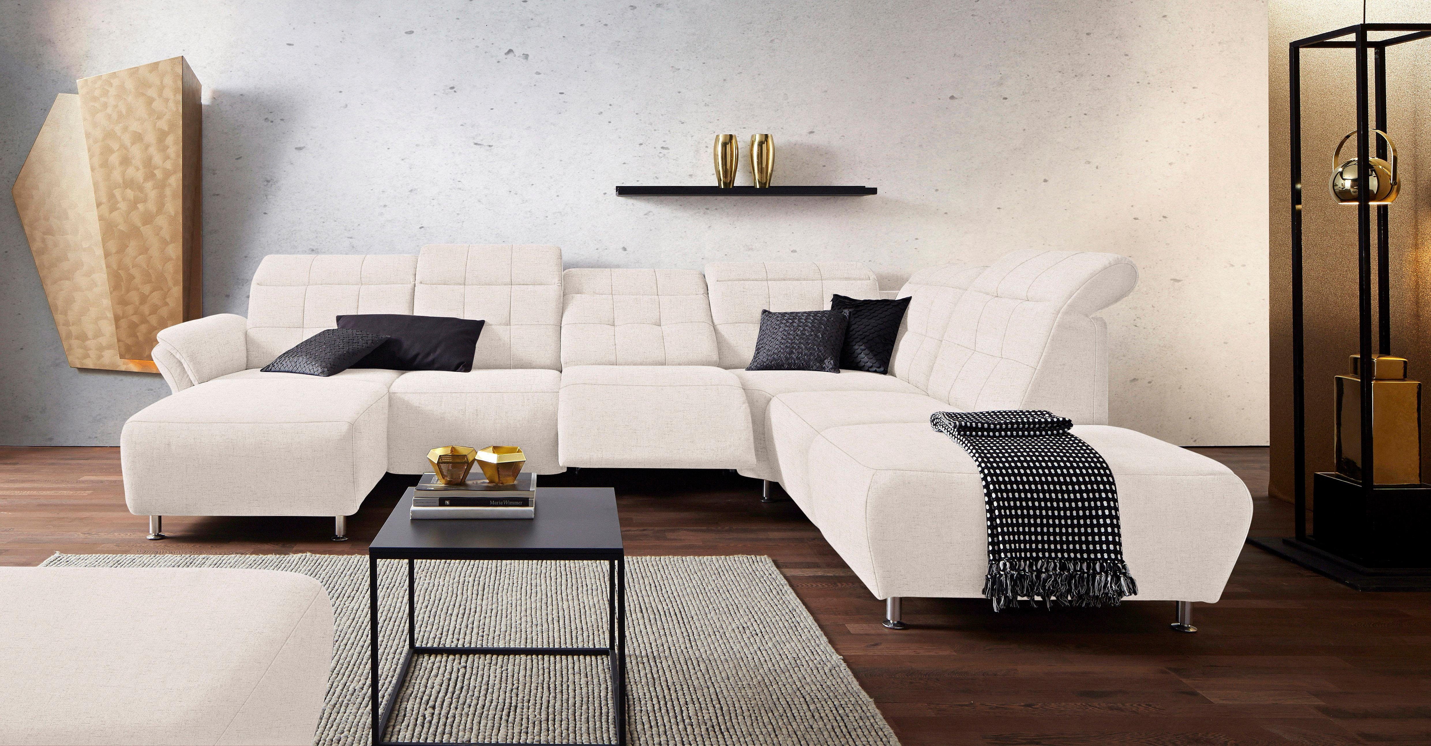 Places of Style Wohnlandschaft Manhattan U-Form, günstig online kaufen