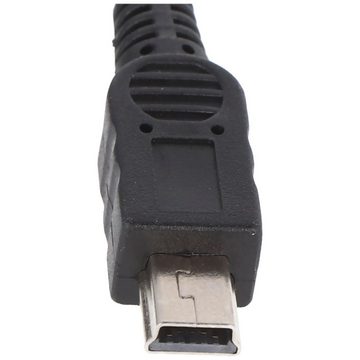 AccuCell USB Datenkabel, Ladekabel, Anschlusskabel USB 2.0 auf Mini USB Akku