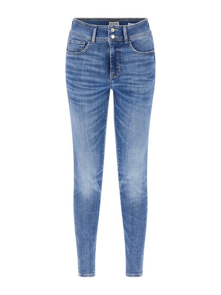 Skinny UP Damen 5-Pocket-Jeans (1-tlg) Guess Fit SHAPE Jeans
