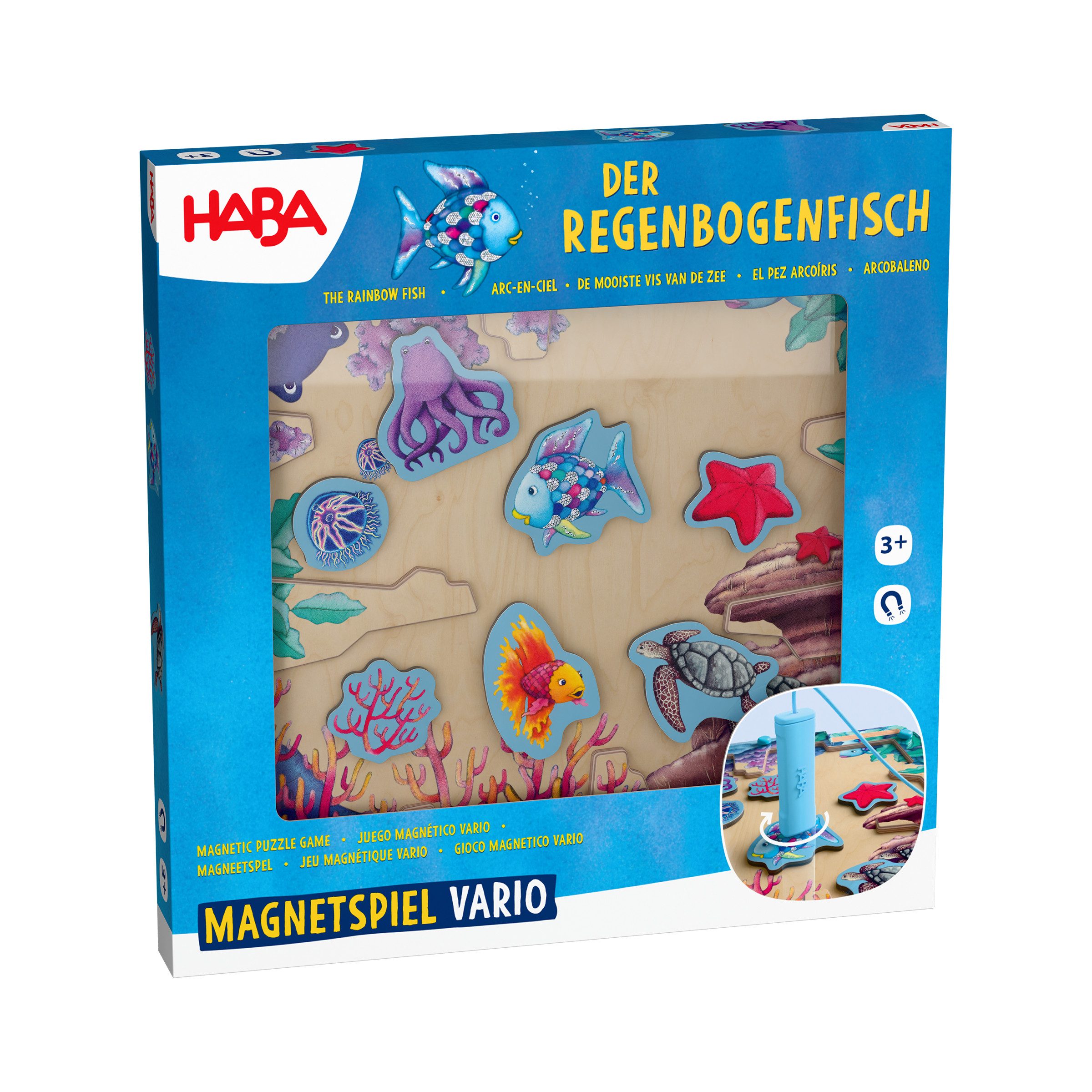 Haba Spiel Magnetspiel Vario Der Regenbogenfisch, Kinderspiel