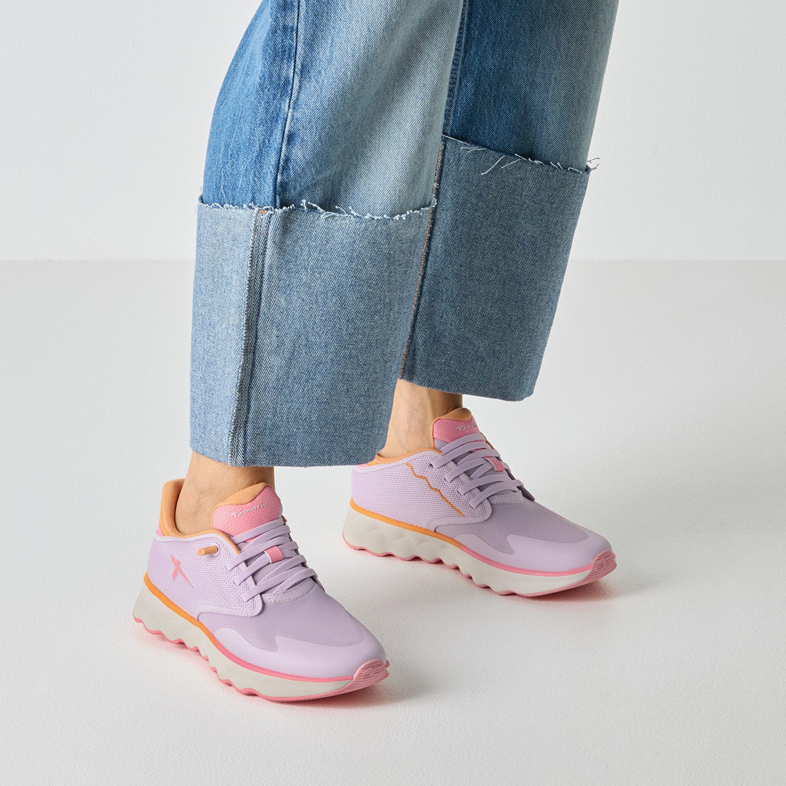 Tamaris Slip-On Sneaker Freizeitschuh, Halbschuh, Slipper mit Ortholite-Ausstattung