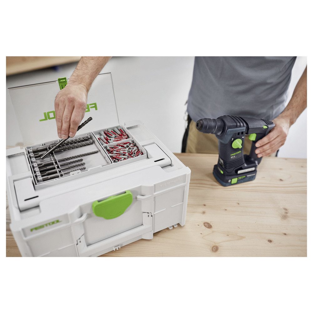 FESTOOL Bohrer- und Bitset Festool 577398 BKS SYS3 D5-12 SDS Bohrer-Set 5 mm, 6 mm, 8 mm, 10 mm