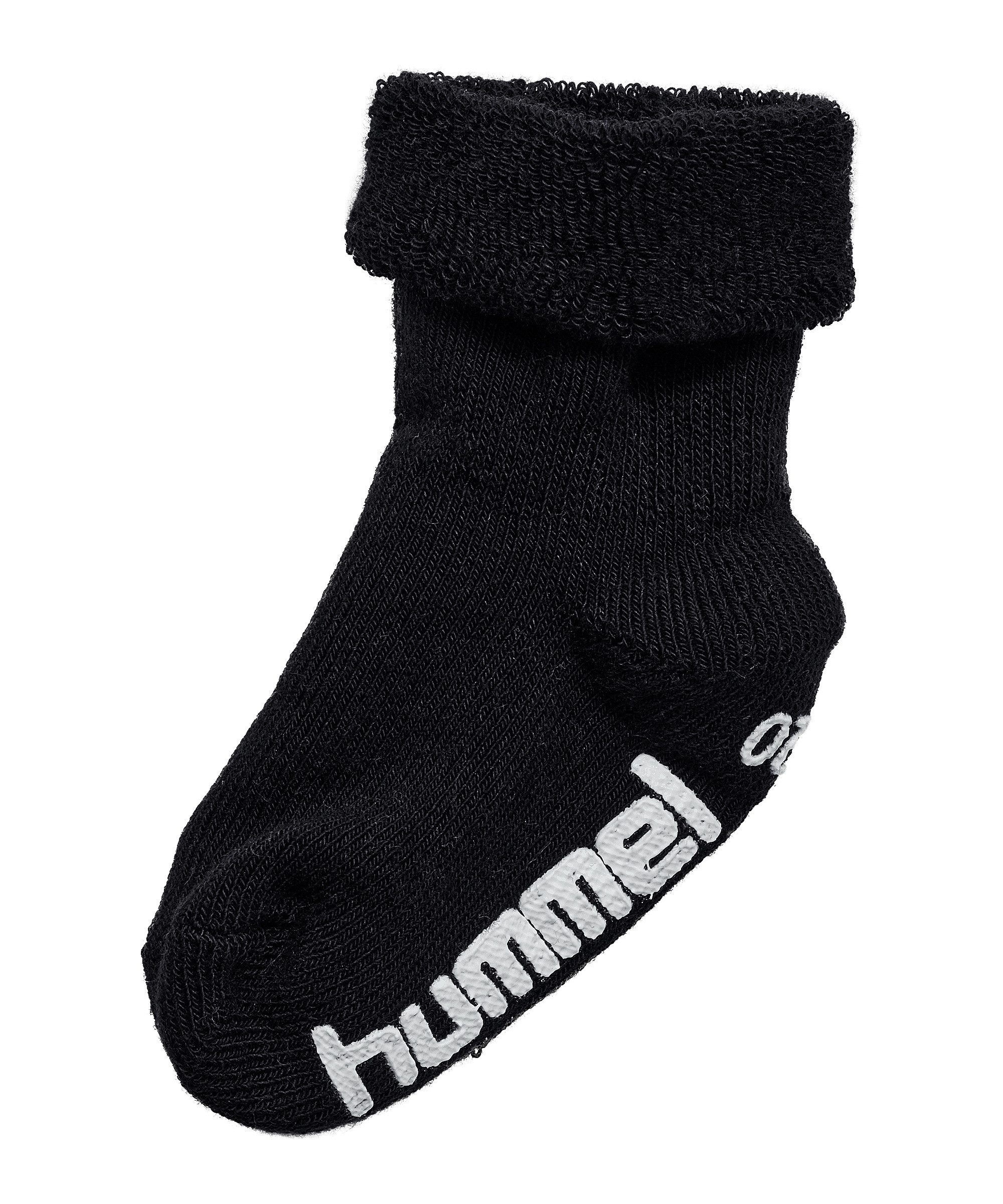 hummel Freizeitsocken Hummel Mini Non Slip 3-Pack Socken Kids Weiß Baumwolle