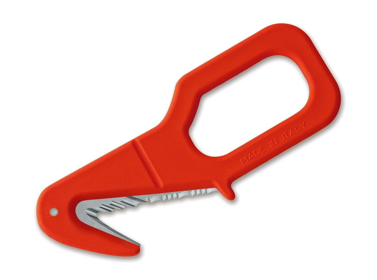 MAC Universalmesser TS.05 Red Rettungsmesser Made in Italia Gurtschneider rot rosso