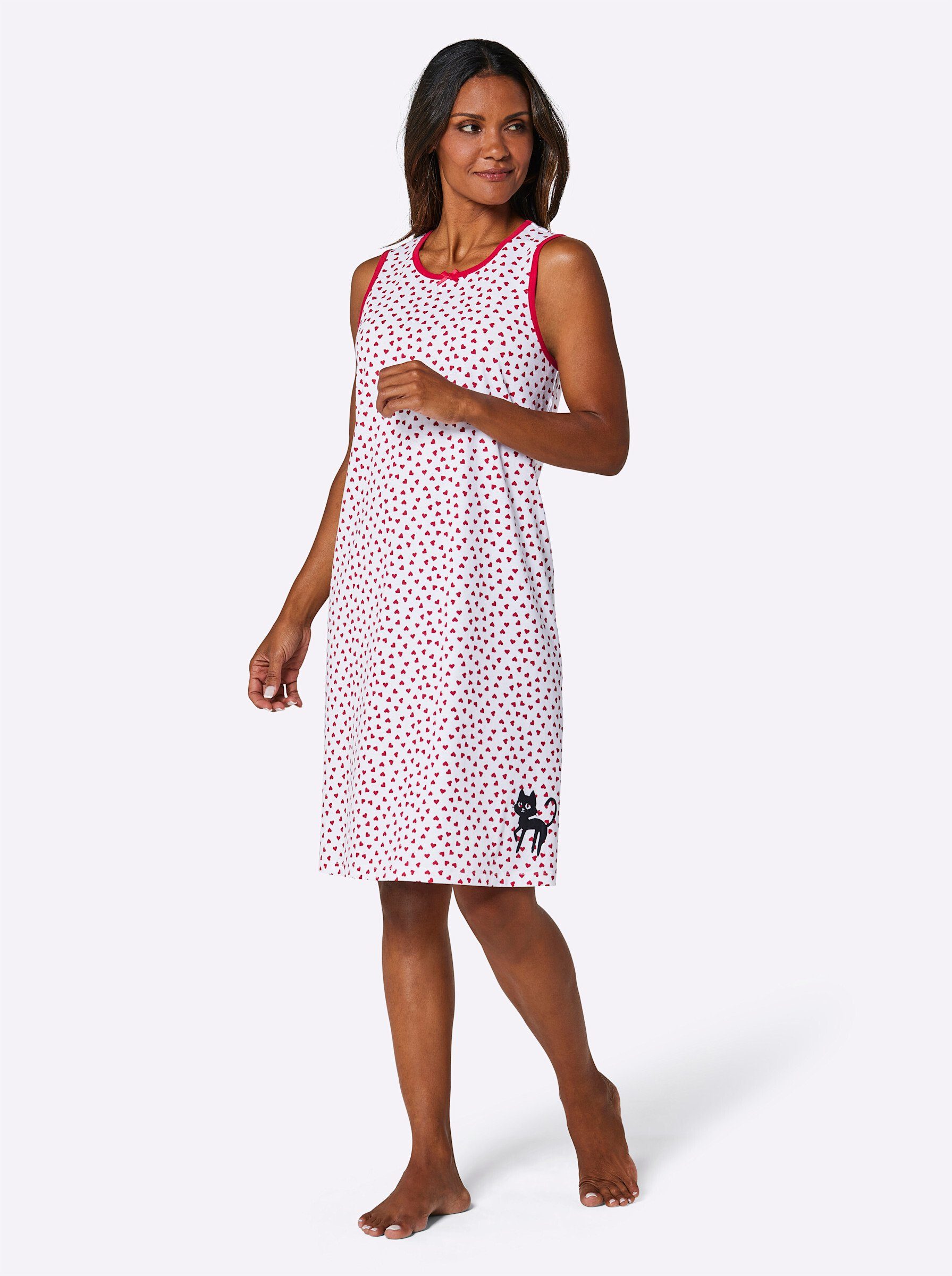 Witt Nachthemd Sleepshirts Ärmellos (2-tlg)