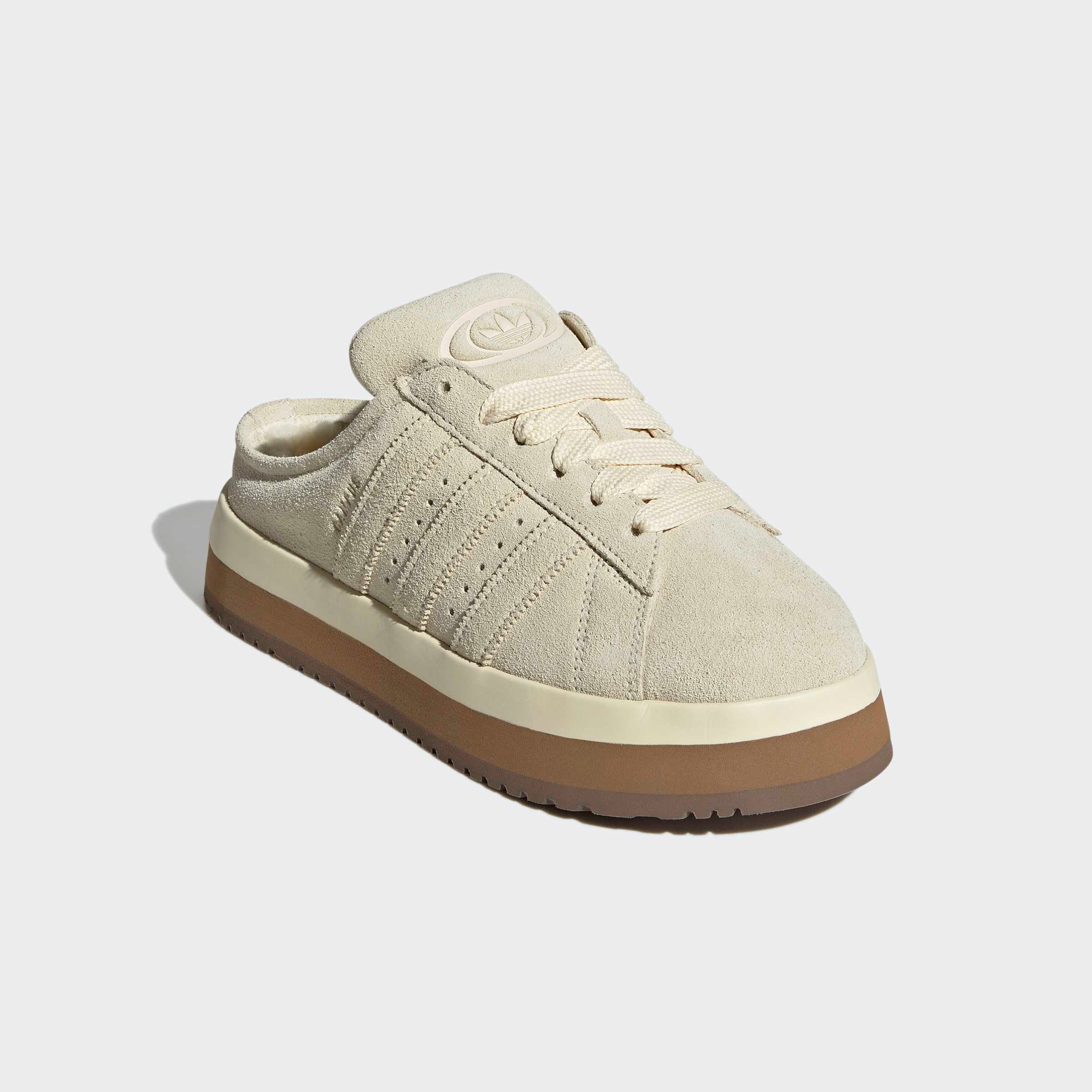 adidas Originals CAMPUS 00S WINTER LOW Clog Hausschuh, Pantolette, Mule, Slipper mit Plateua für Herbst und Winter