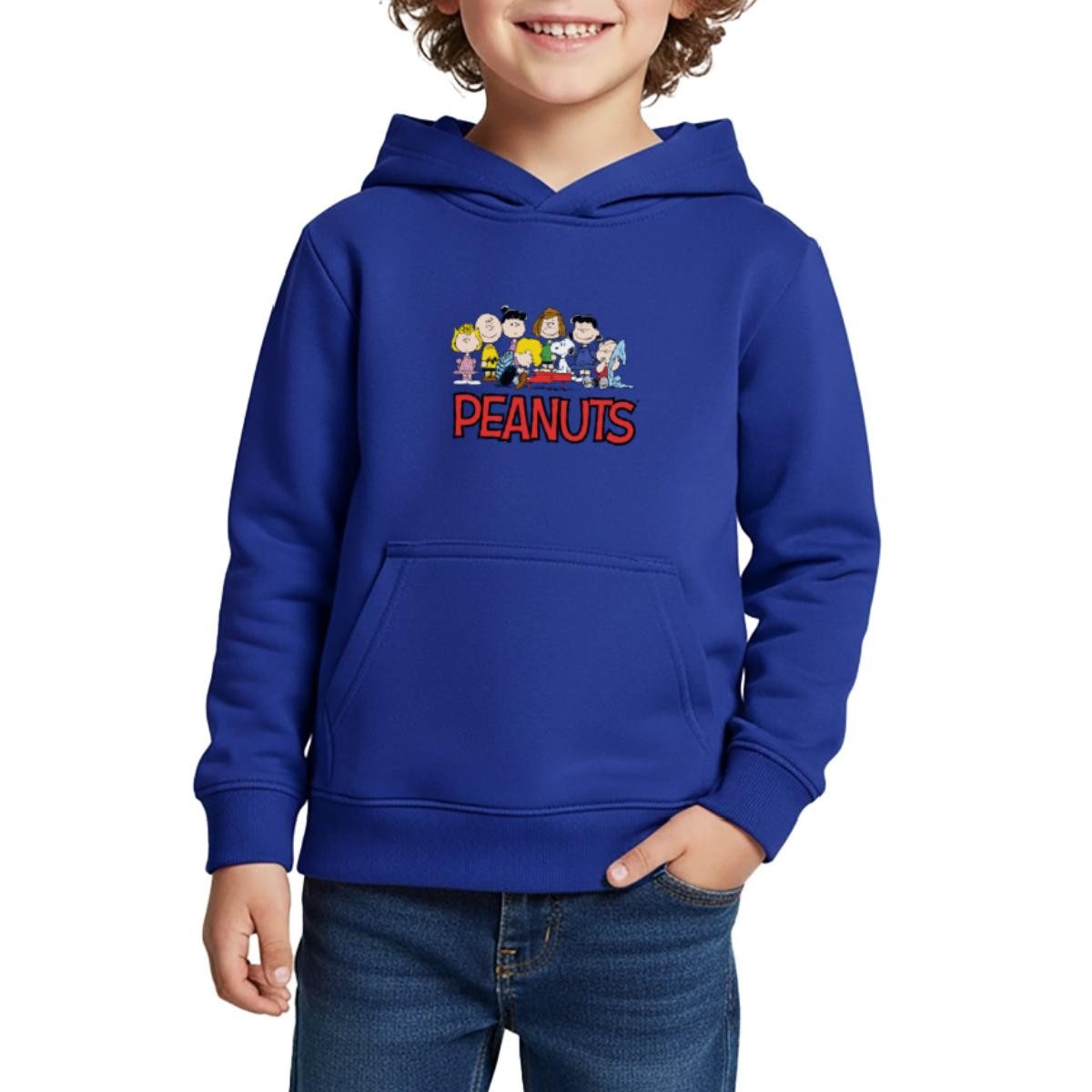 Hoodie Peanuts Snoppy Und Friends Kinder Premium Hoodie