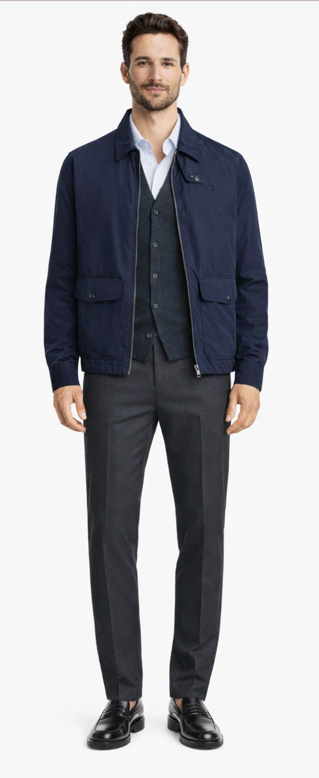 Polo Ralph Lauren Blouson Herren CLYBOURN Wasserabweisende Jacke Regular Relax Fit Für wechselhaftes Wetter geeignet ist, da sie vor Wind schützt.