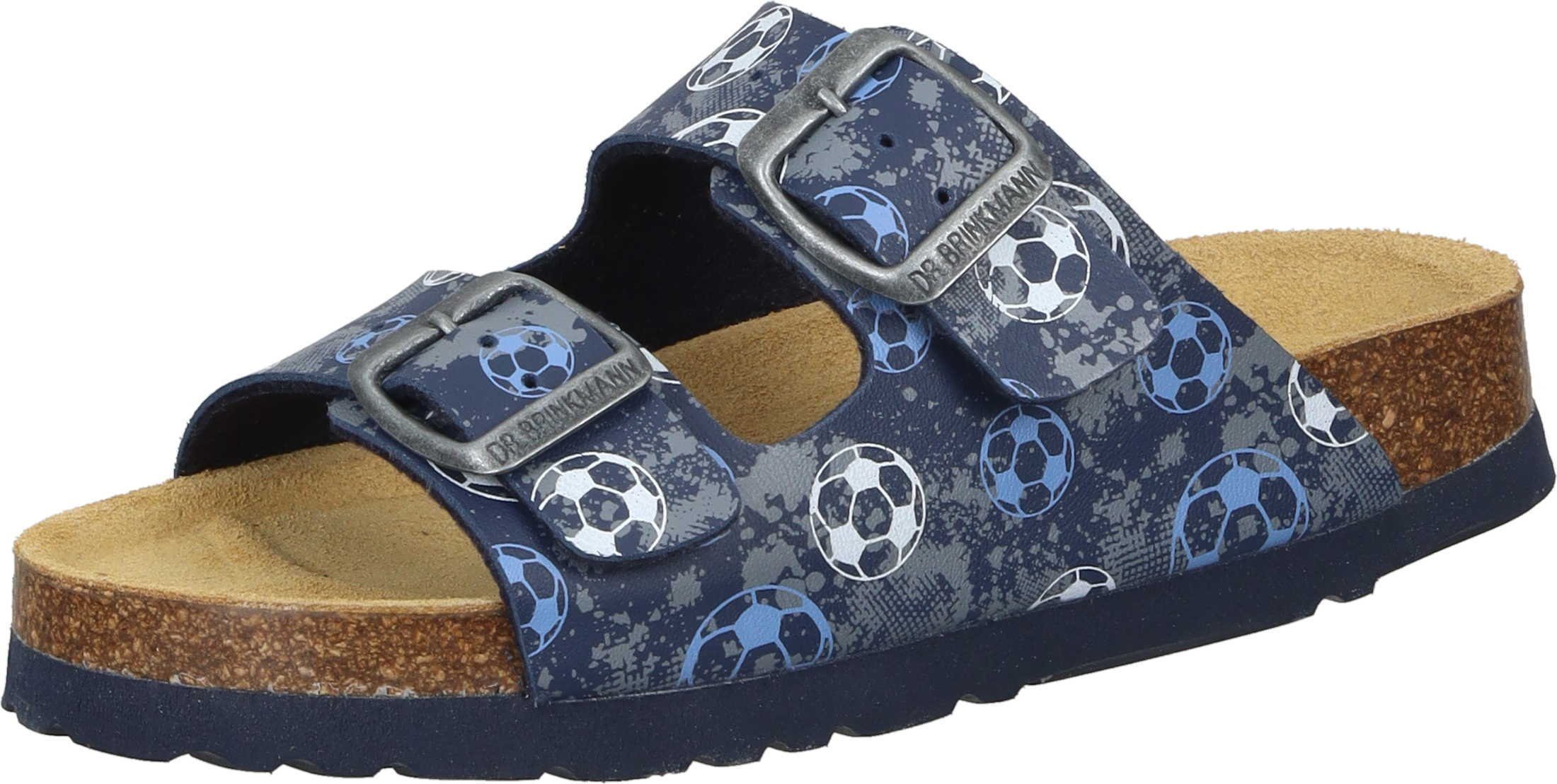 Dr. Brinkmann Pantoletten Pantolette aus strapazierfähigen Gewebefasern