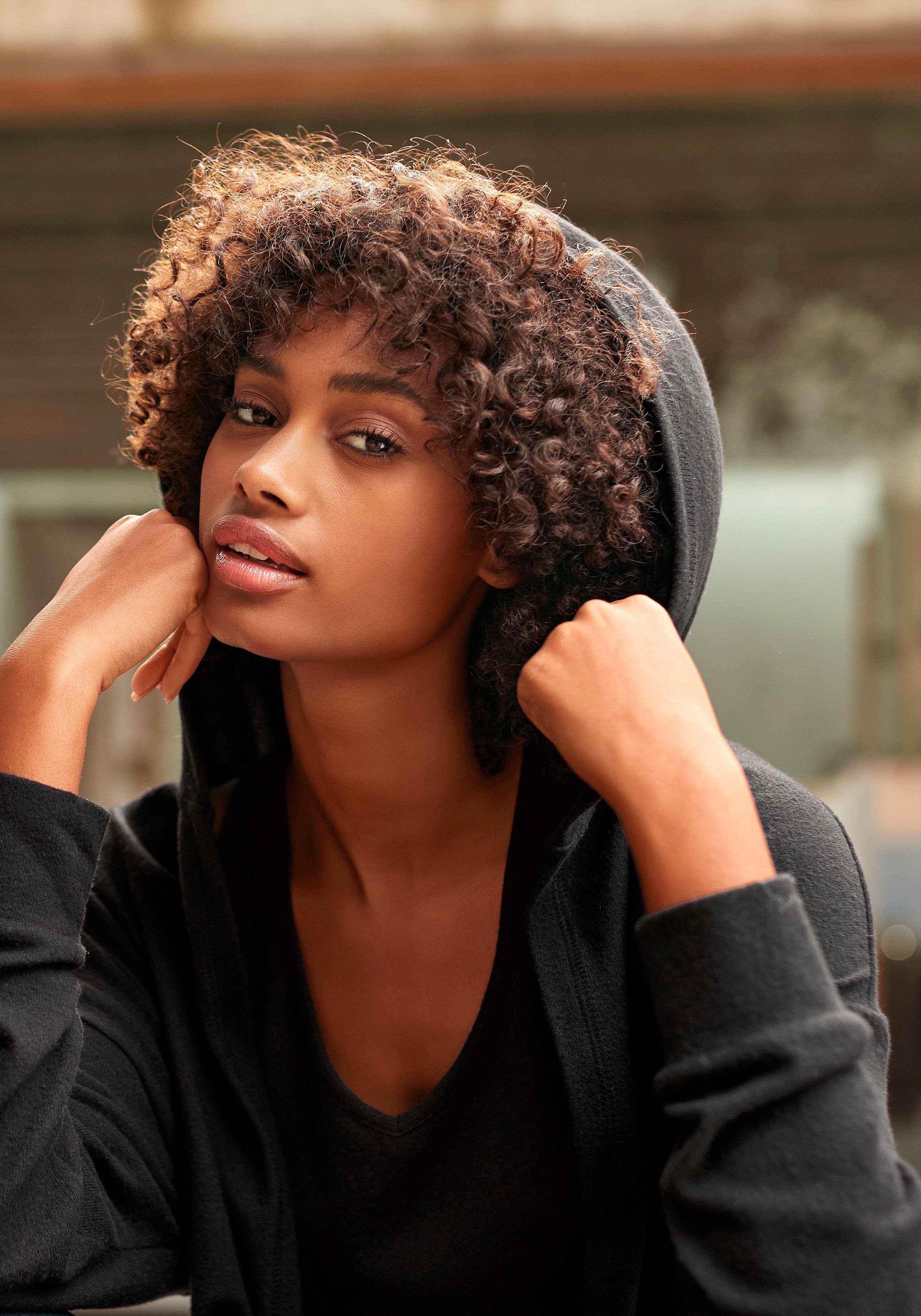 LASCANA Longstrickjacke aus weichem Strick, Loungewear