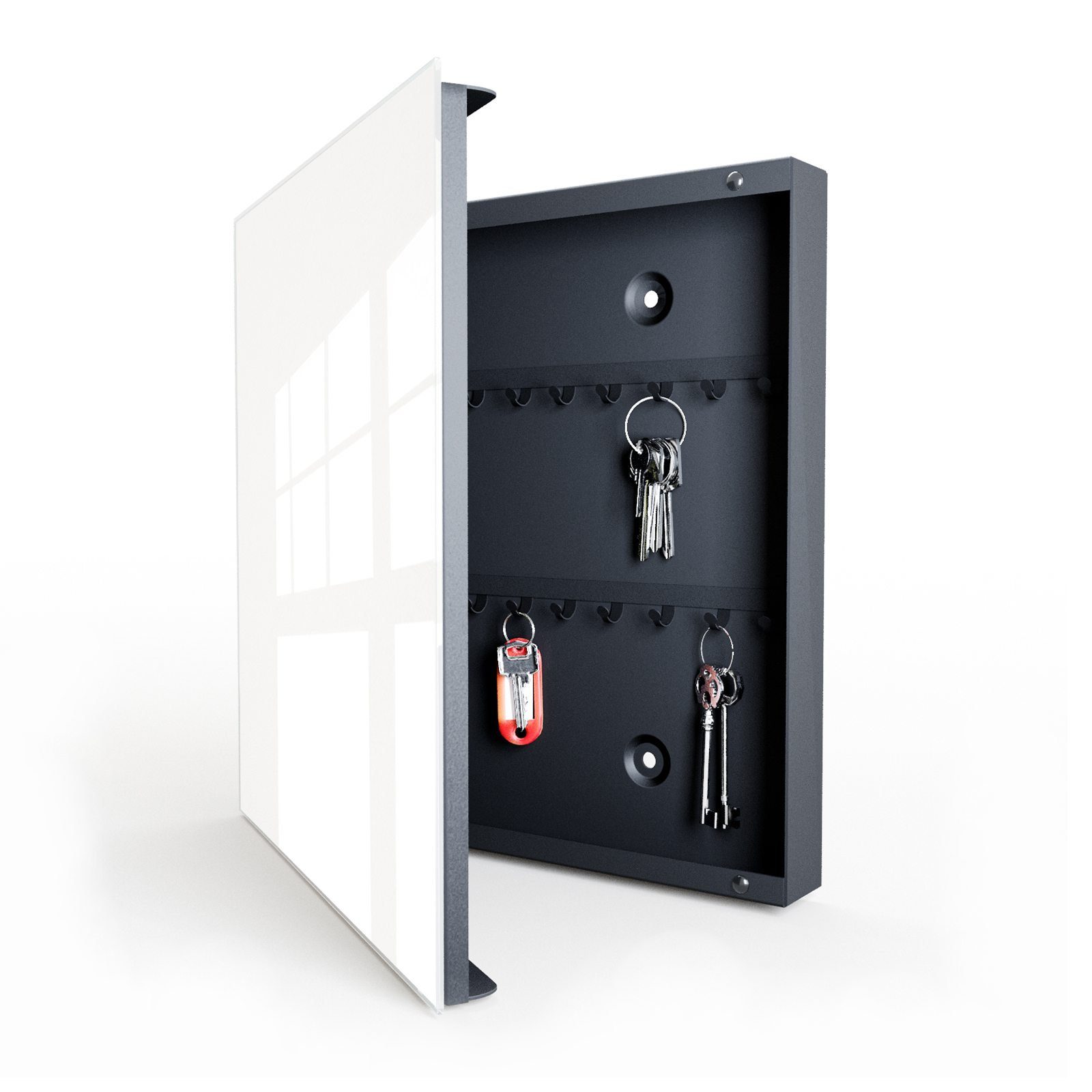 Primedeco Schlüsselkasten Dekor-Schlüsselkasten, Magnetpinnwand und Memoboa günstig online kaufen