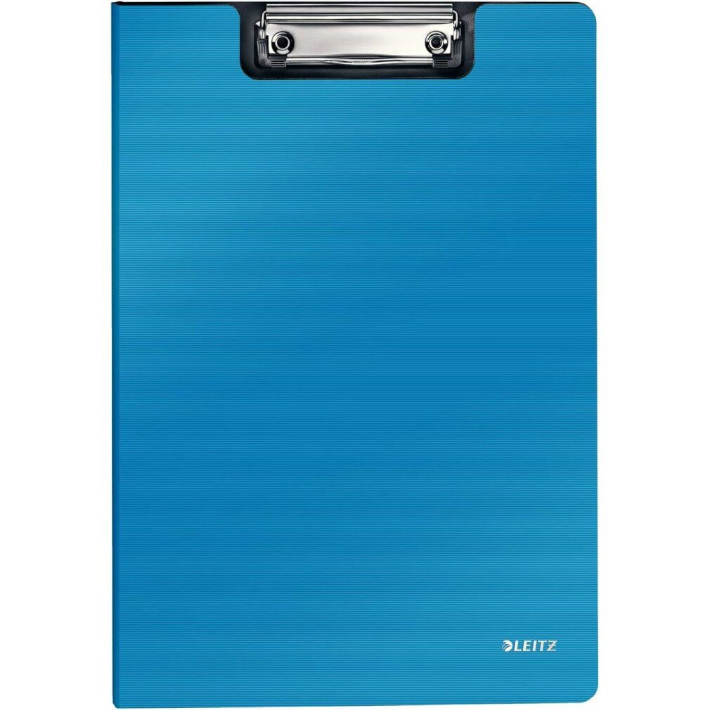LEITZ Konferenzmappe Klemmbrettmappe Solid 3962 DIN A4 hellblau Kunststoff