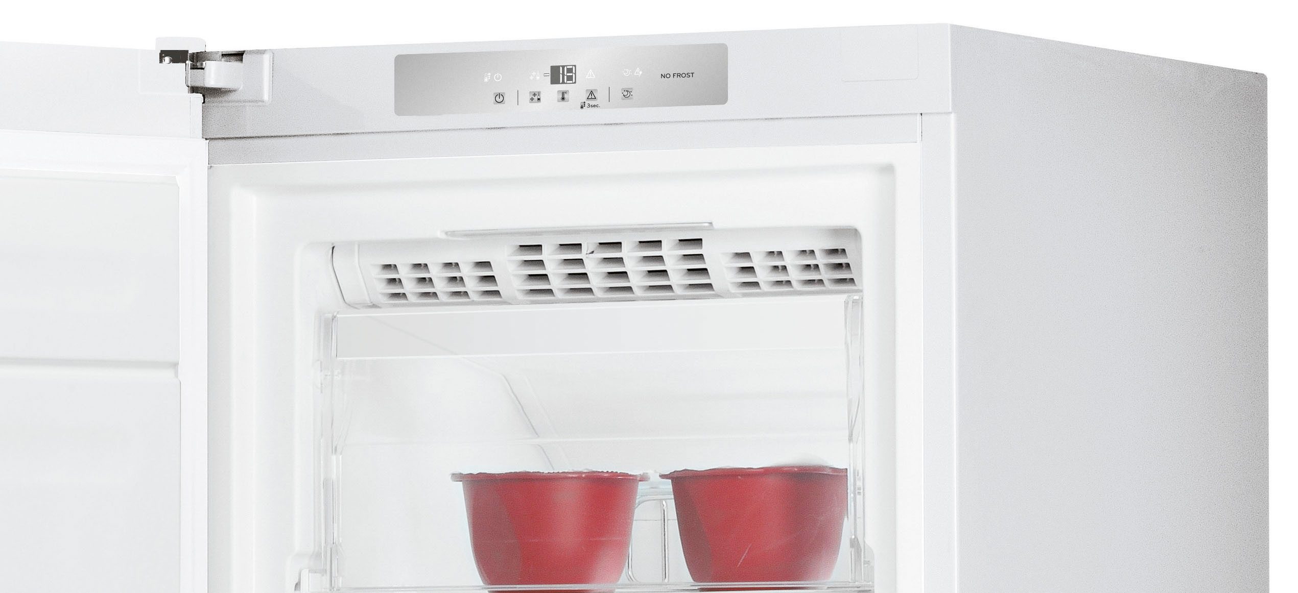 Privileg Gefrierschrank NoFrost PFVN D228 W, 167 cm hoch, 59,5 cm breit, NoFrost – nie mehr Abtauen im Gefrierschrank – Bild 4 von 5
