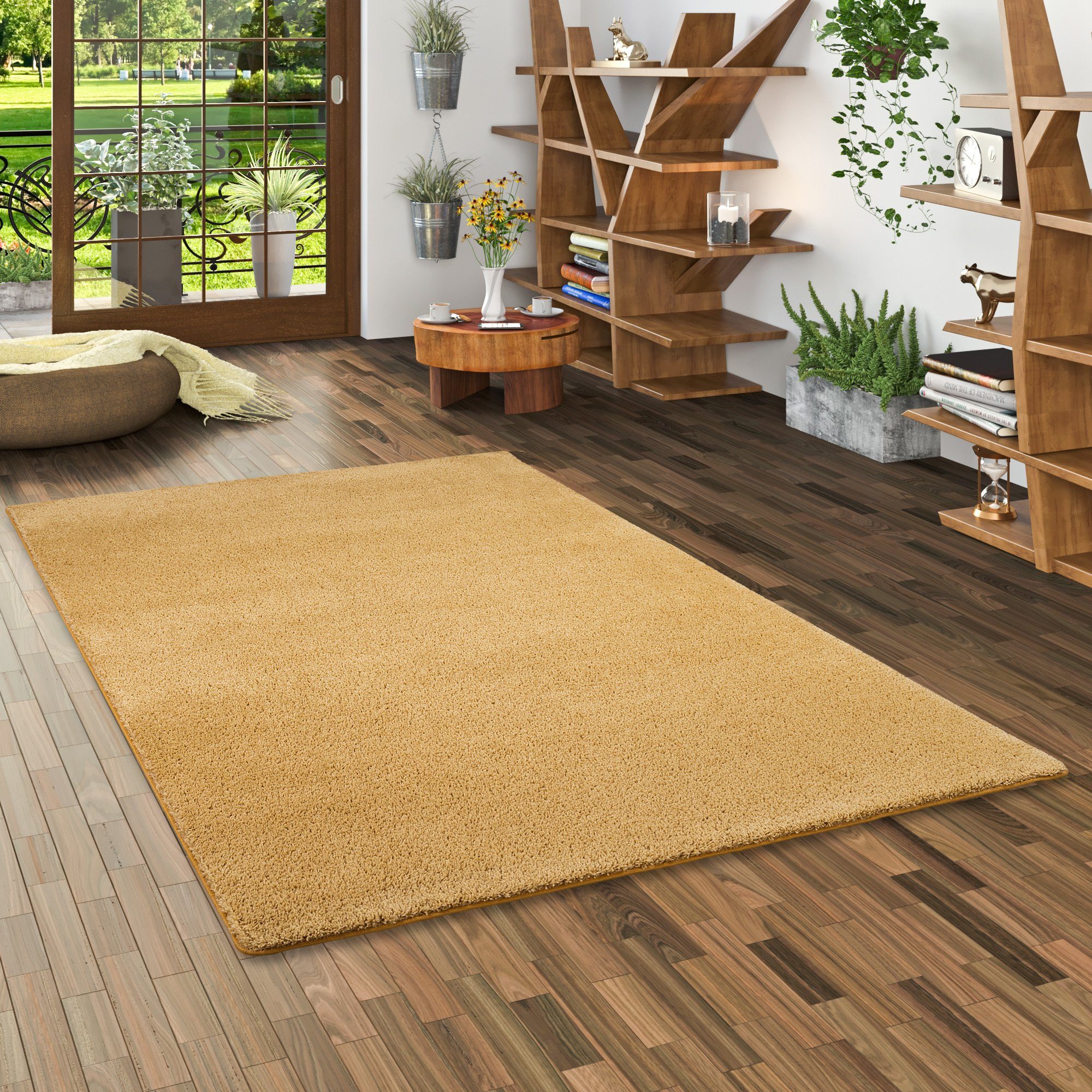 Snapstyle Hochflor-Teppich Hochflor Shaggy Teppich Palace, günstig online kaufen