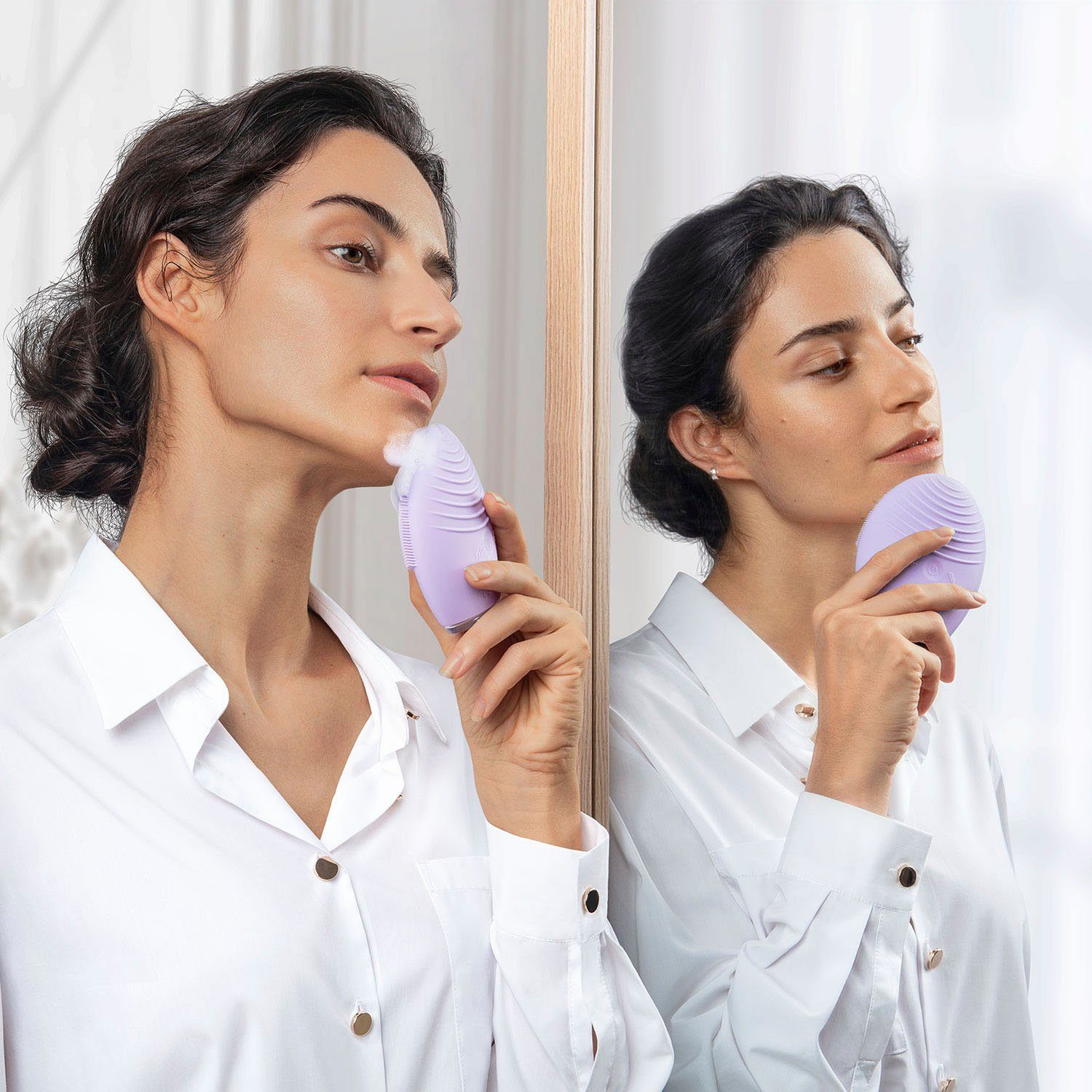 LUNA™ Elektrische Gesichtsreinigungsbürste sensitive FOREO skin 4