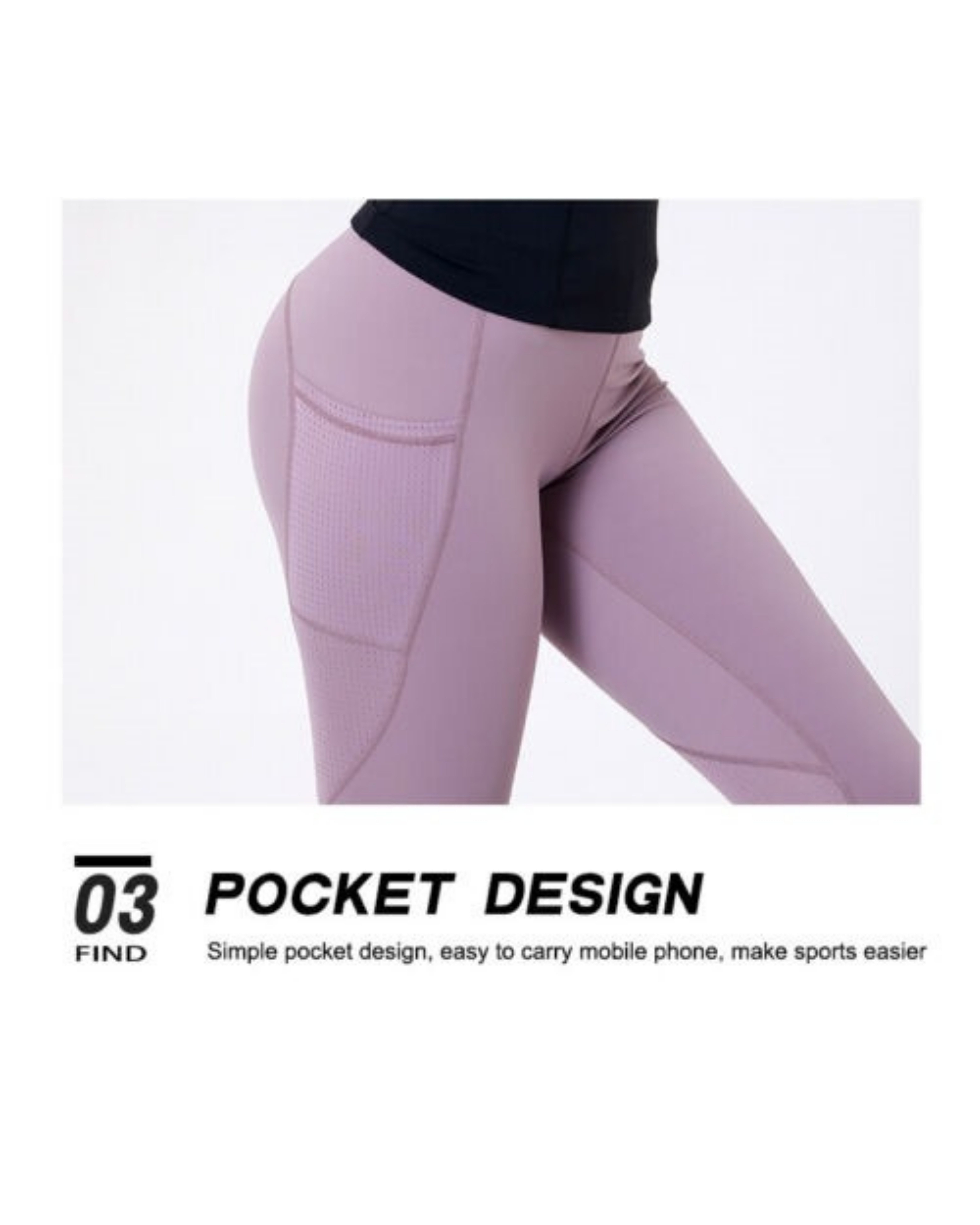 Leggings LOOVYS High Waist Pocket