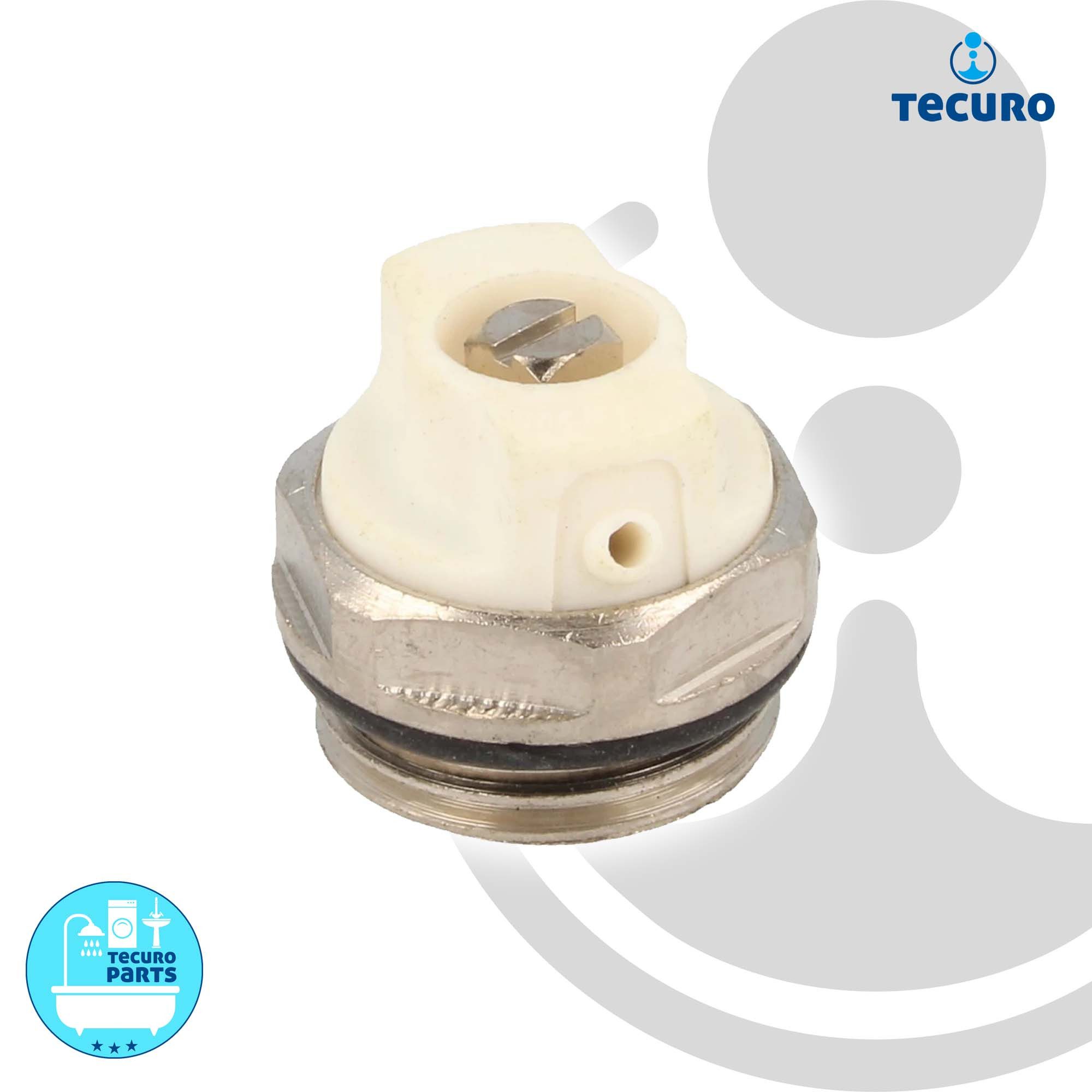 tecuro Heizkörper Entlüftungsventil mit drehbarer Nase, 1/2 Zolll selbstd. günstig online kaufen