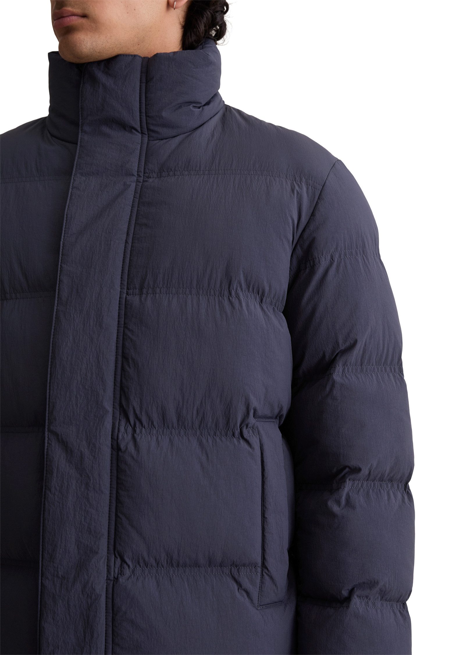 Marc O'Polo DENIM Steppjacke Stehkragen, regular fit, wasserabweisend, Winter