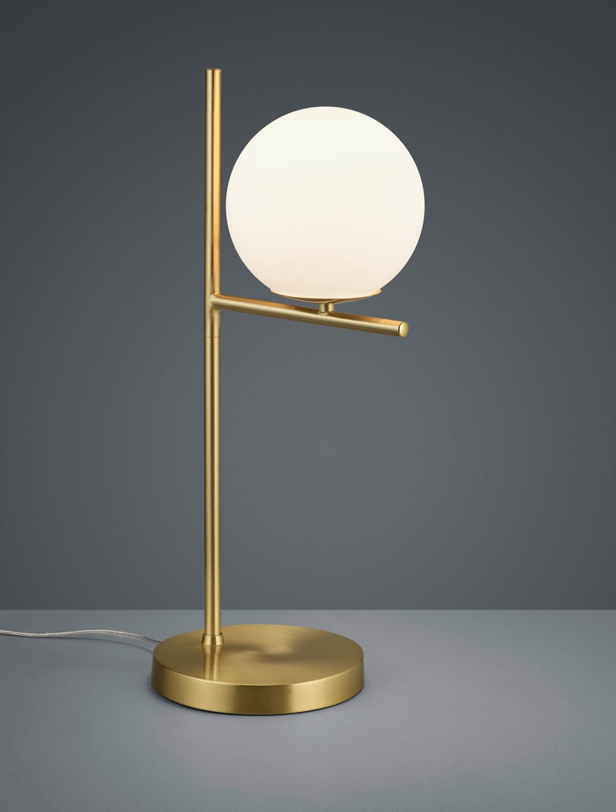 TRIO Leuchten Tischleuchte Pure, ohne Leuchtmittel, Schnurschalter, Leuchtm günstig online kaufen