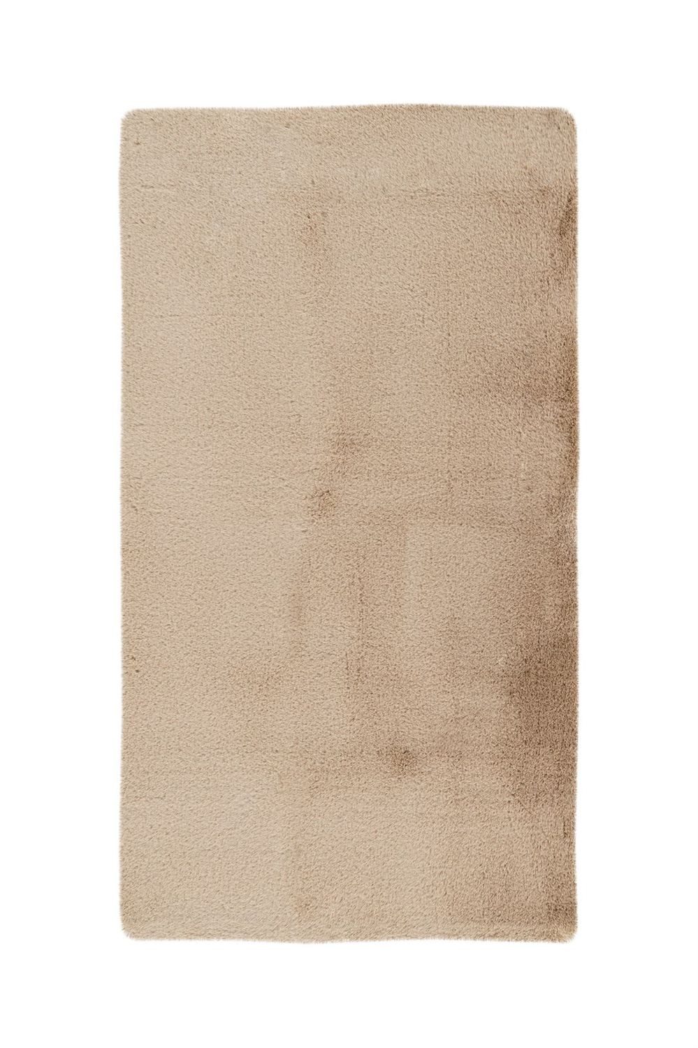 Teppich Boss Teppich Kurzflor Teppich Badematte Robert Light 425 - Beige, rechteckig, Höhe: 24 mm