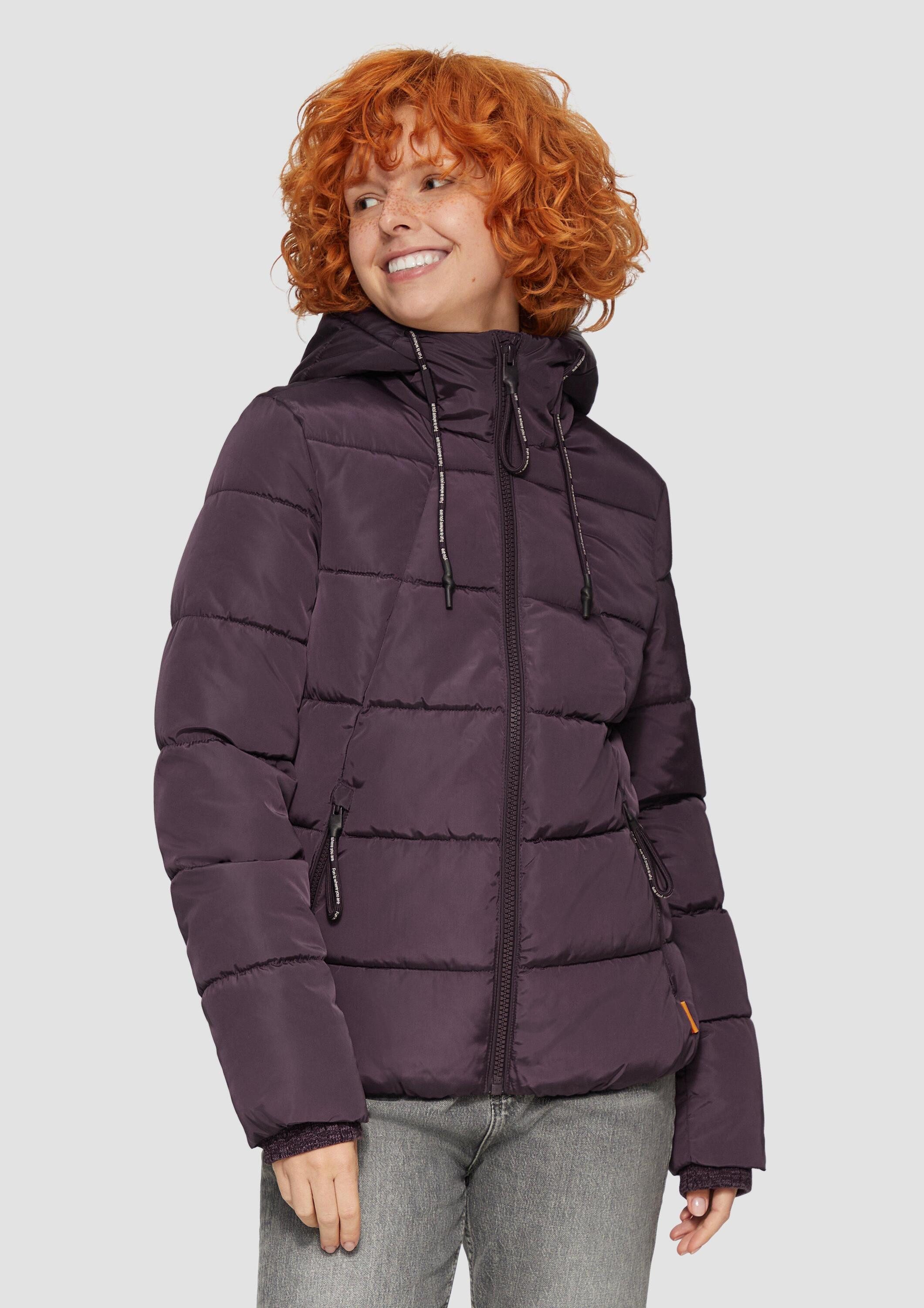 QS Winterjacke Outdoor-Jacke Wattierte Steppjacke mit günstig online kaufen