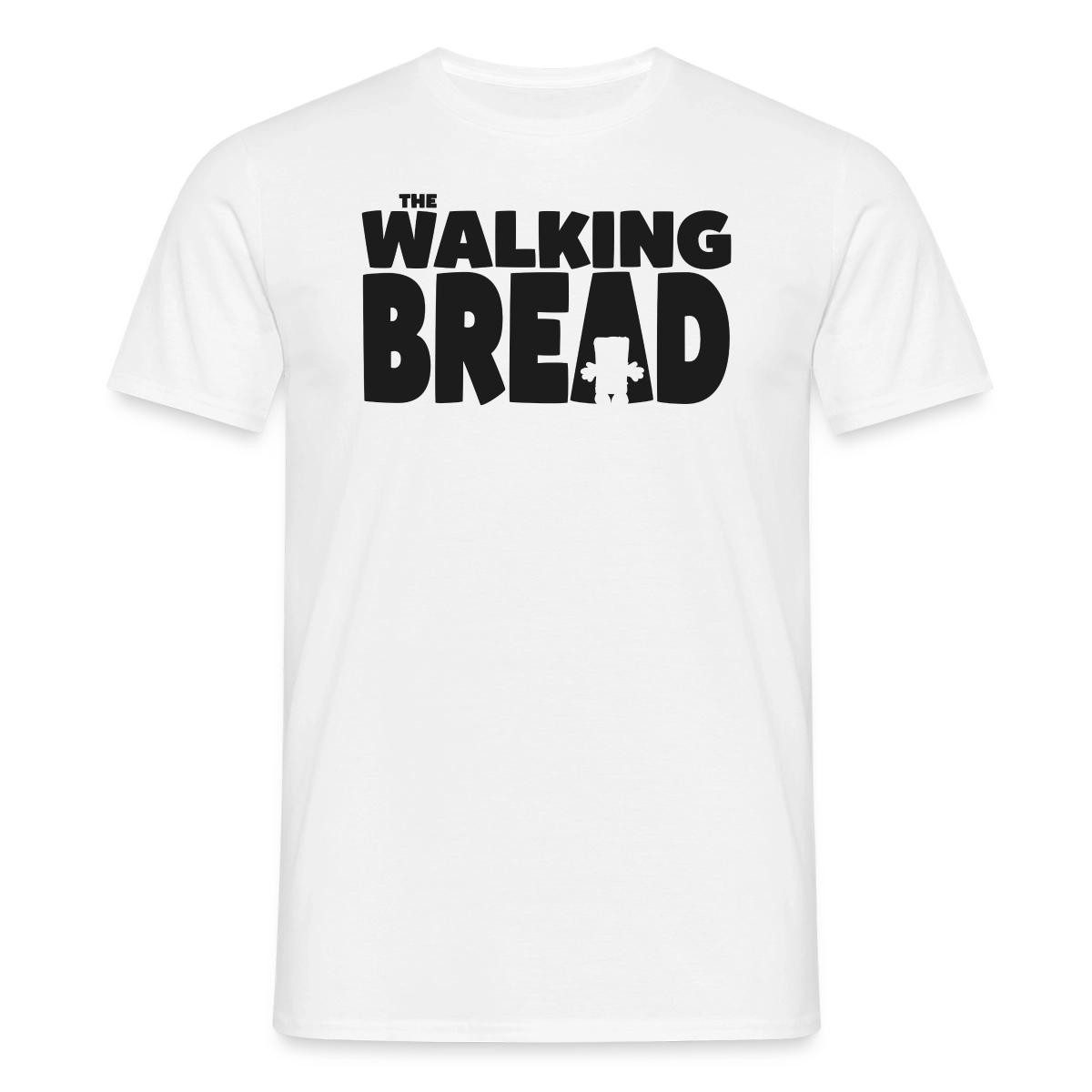 T-Shirt Bernd Das Brot The Walking Bread In Schwarz Männer T-Shirt