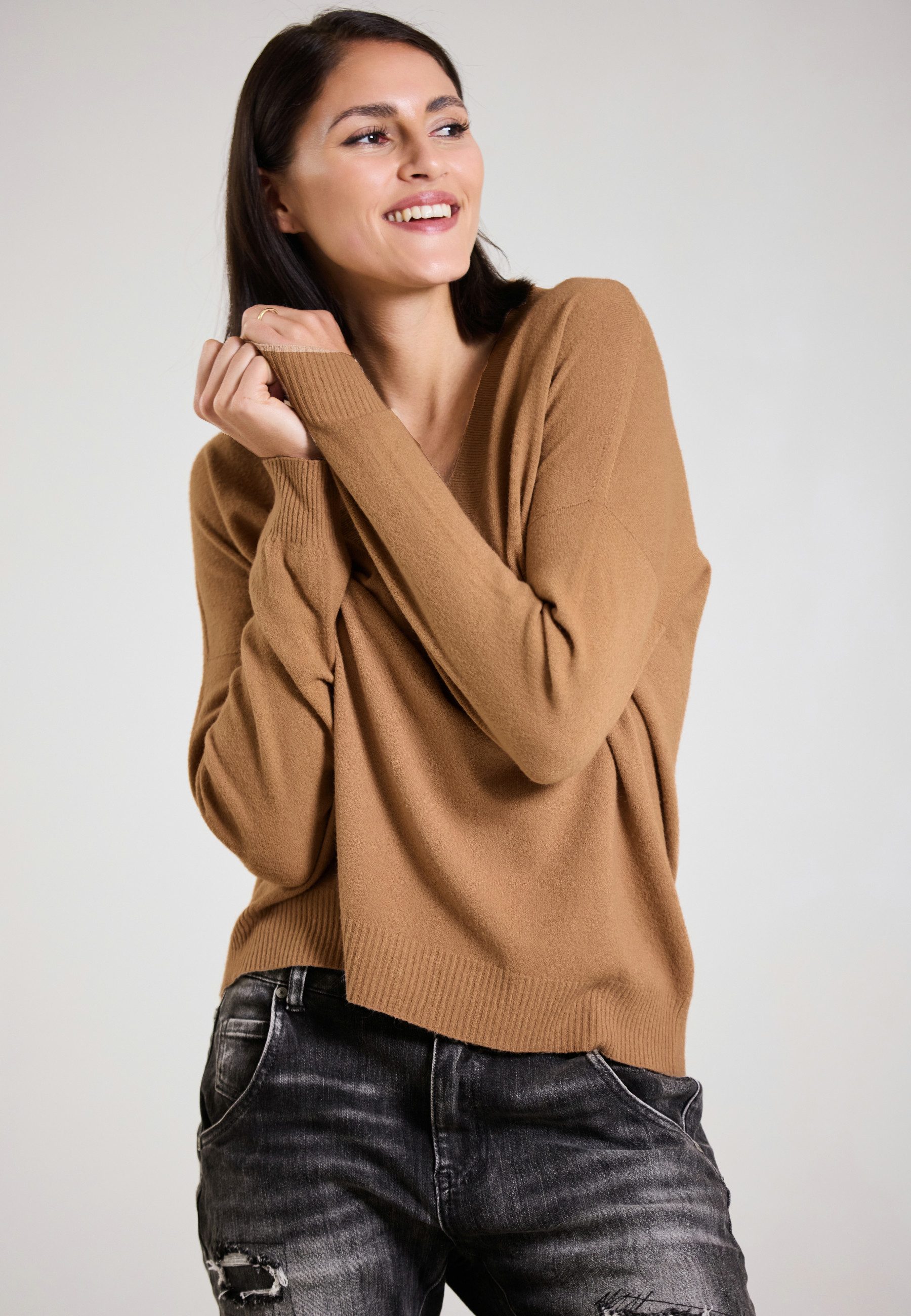 Andijamo-Fashion Strickpullover TOUCH ME Material günstig online kaufen