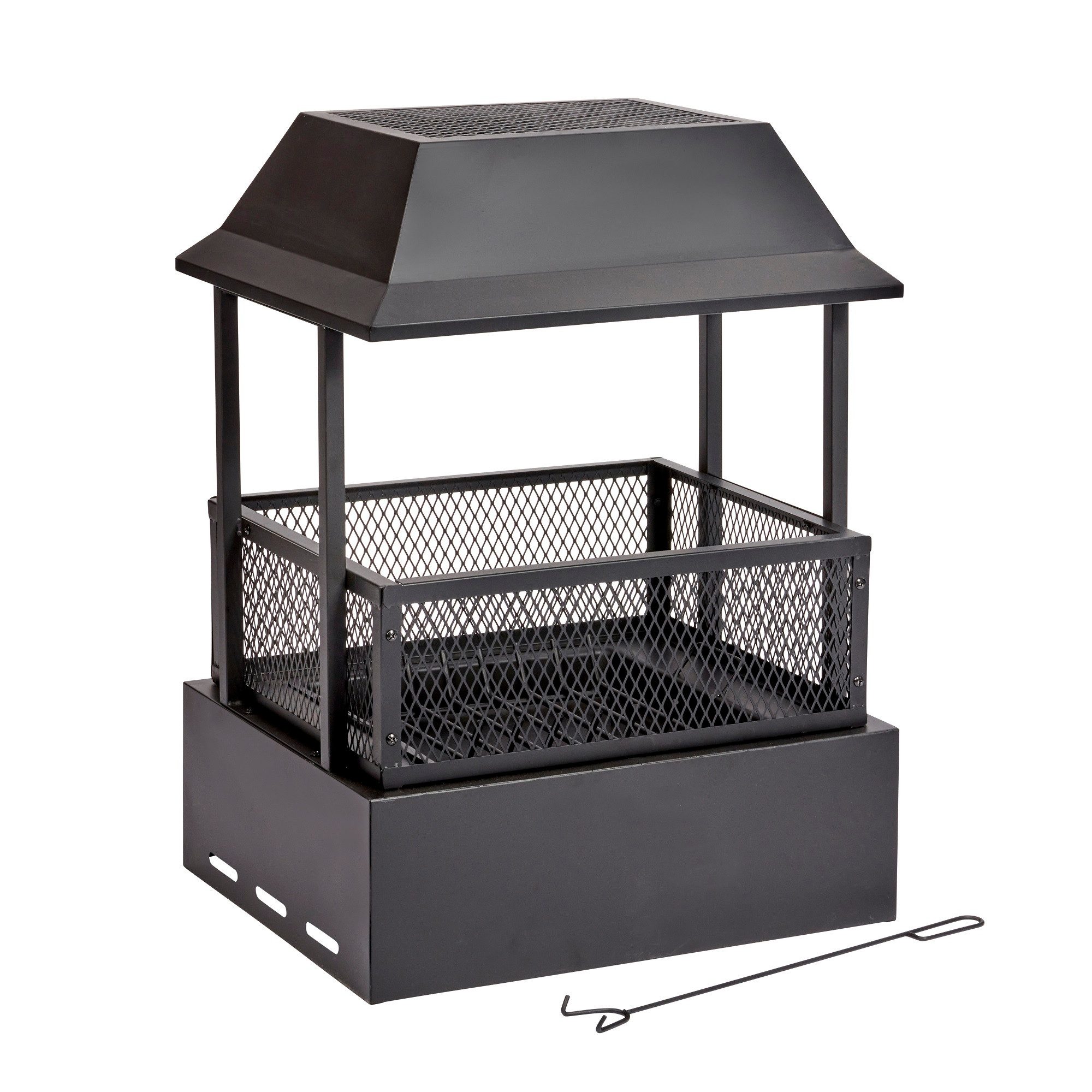 Smart Garden Feuerschale Feuerstelle HeatHaze Feuerkorb 80 x 58 x 48 cm, (1-St)