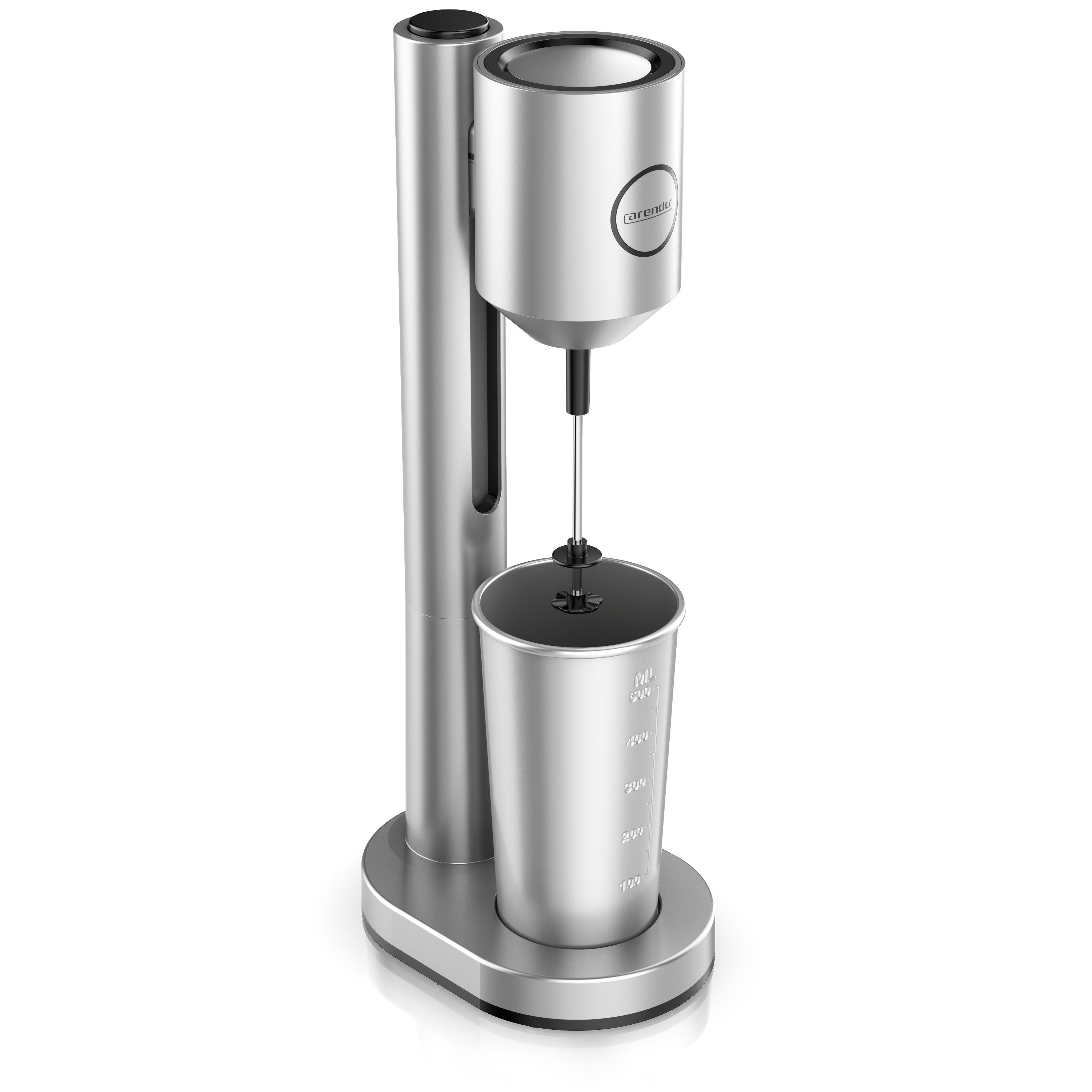 Arendo Standmixer Drink Mixer, elektrischer Getränkemixer, 500 ml Becher, 22.000 U/min, 100 W, Shaker für Protein Smoothies Eischnee Milchshakes Cocktails GS-Geprüft