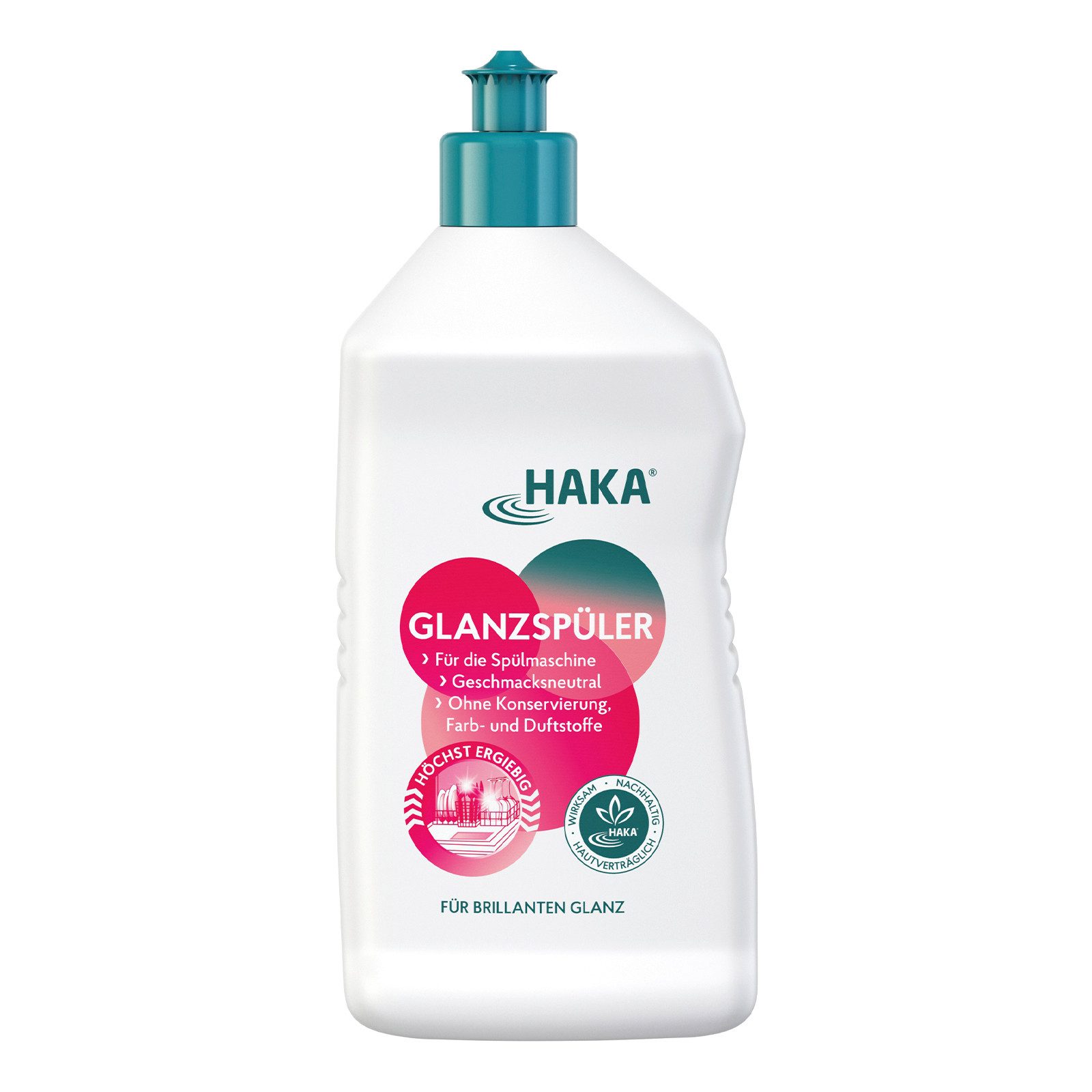 HAKA Glanz & Klarspüler 750ml Spülmaschinenpflege