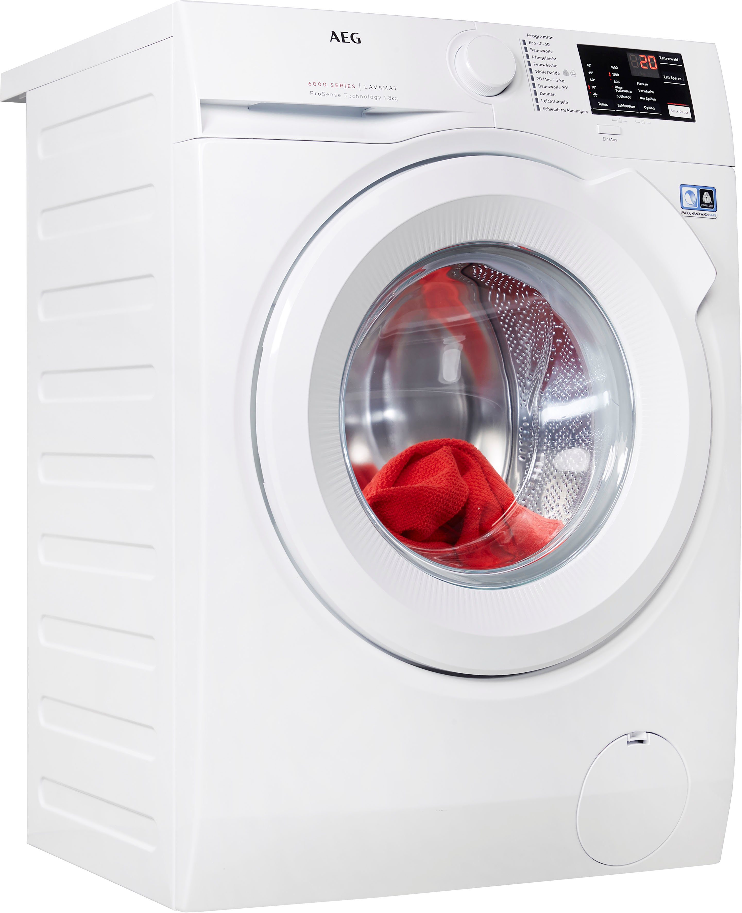 Image of AEG Waschmaschine L6FBA5680, 8 kg, 1600 U/min