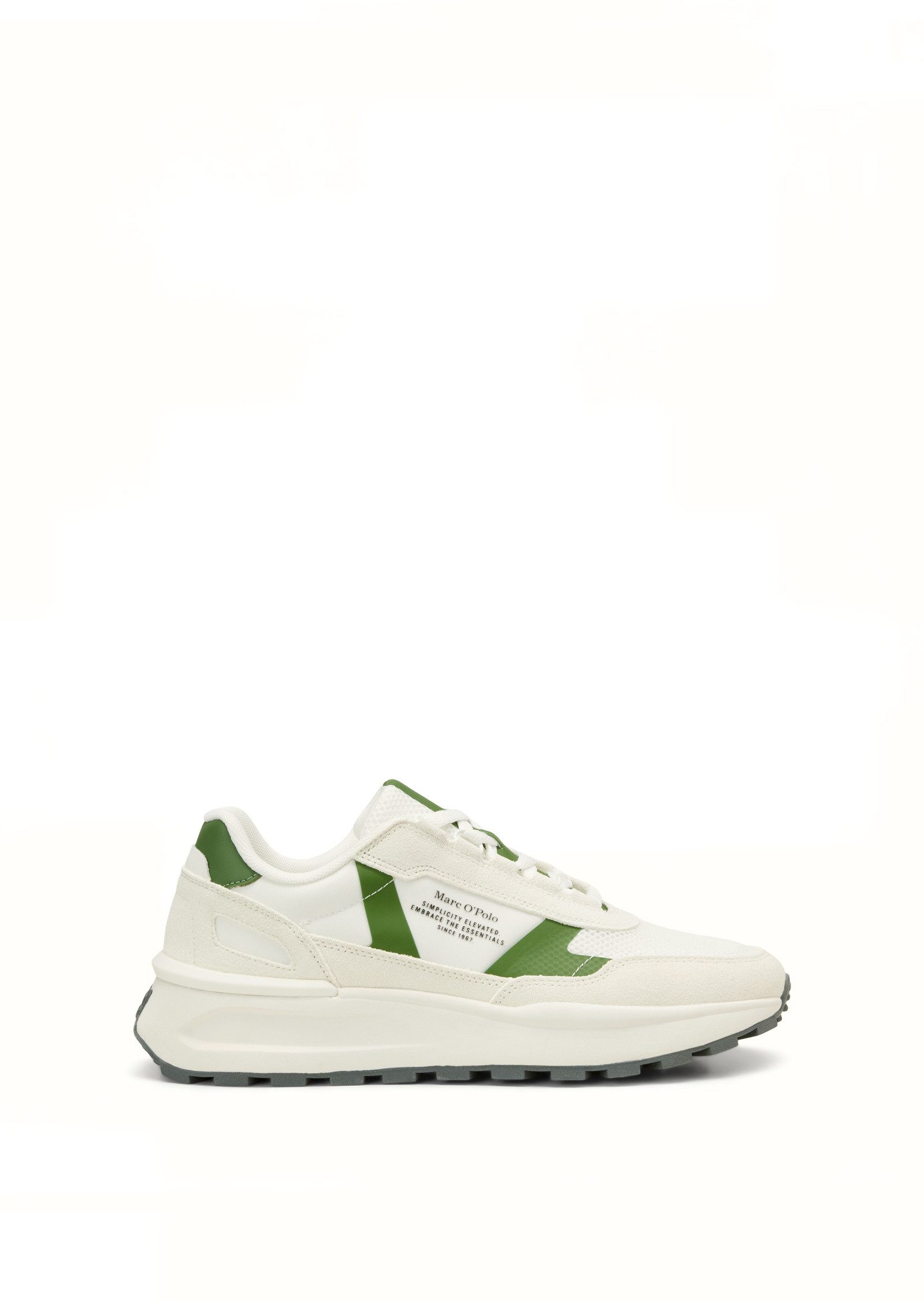 Marc O'Polo aus hochwertigem Material-Mix Sneaker günstig online kaufen