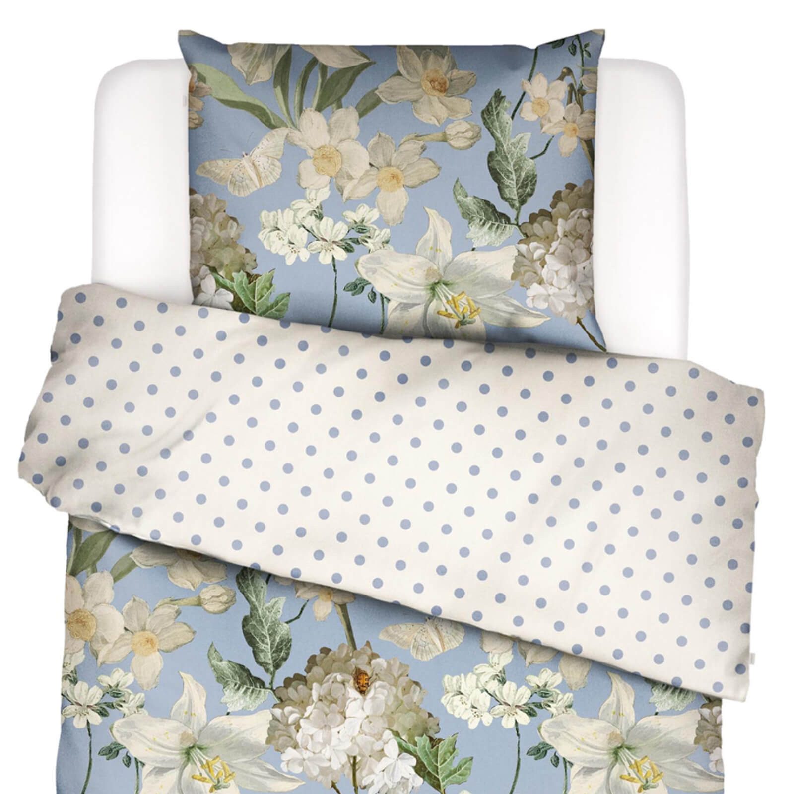 Essenza Bettwäsche Rosalee Iceblue Satin, Satin, günstig online kaufen