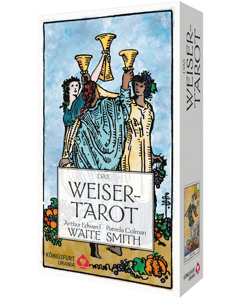 Königsfurt-Urania Verlag Spielesammlung Das Weiser-Tarot - Tarot von A.E. Waite