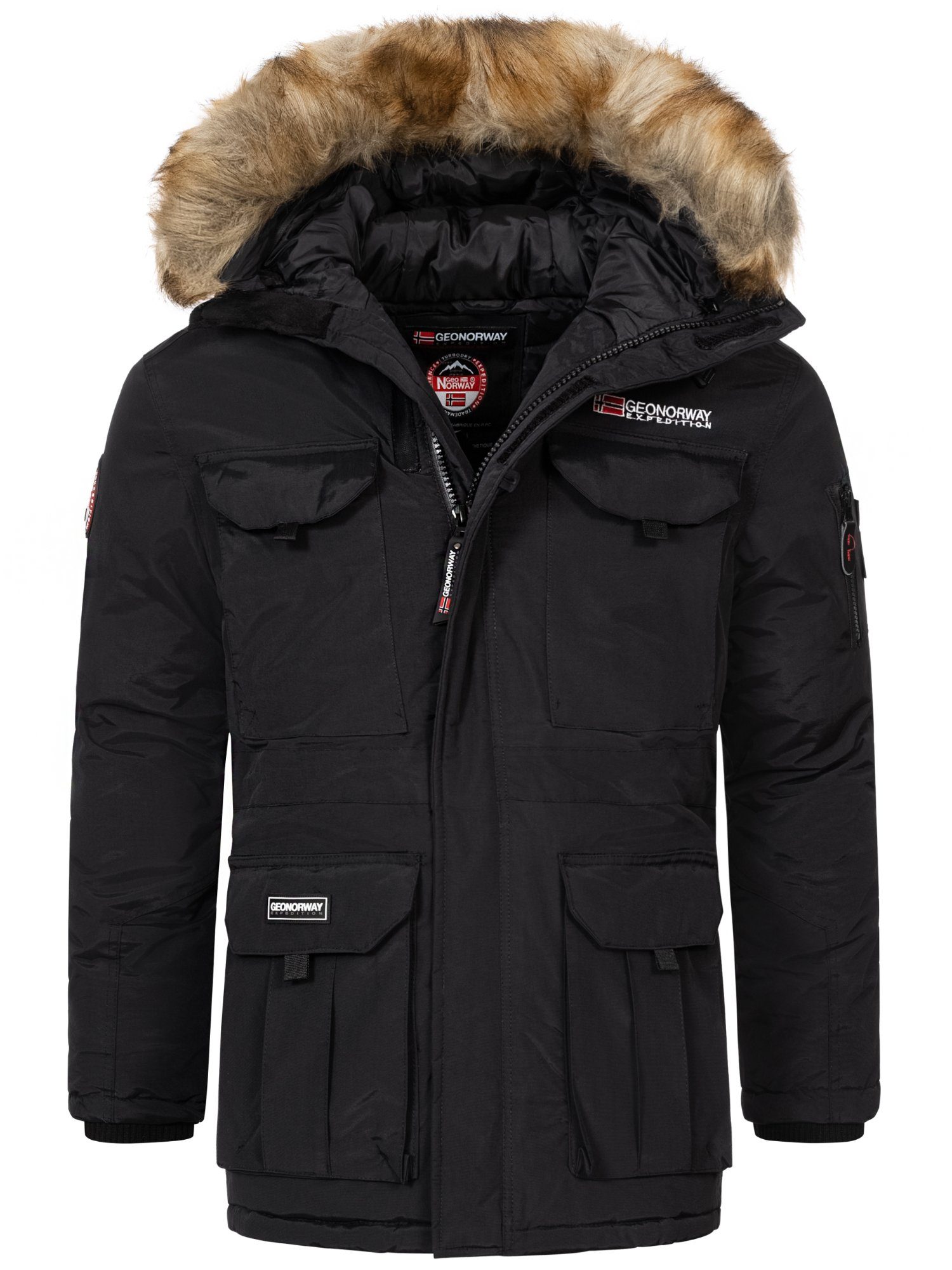 Winterjacke Herren Winterjacke Parka H-363
